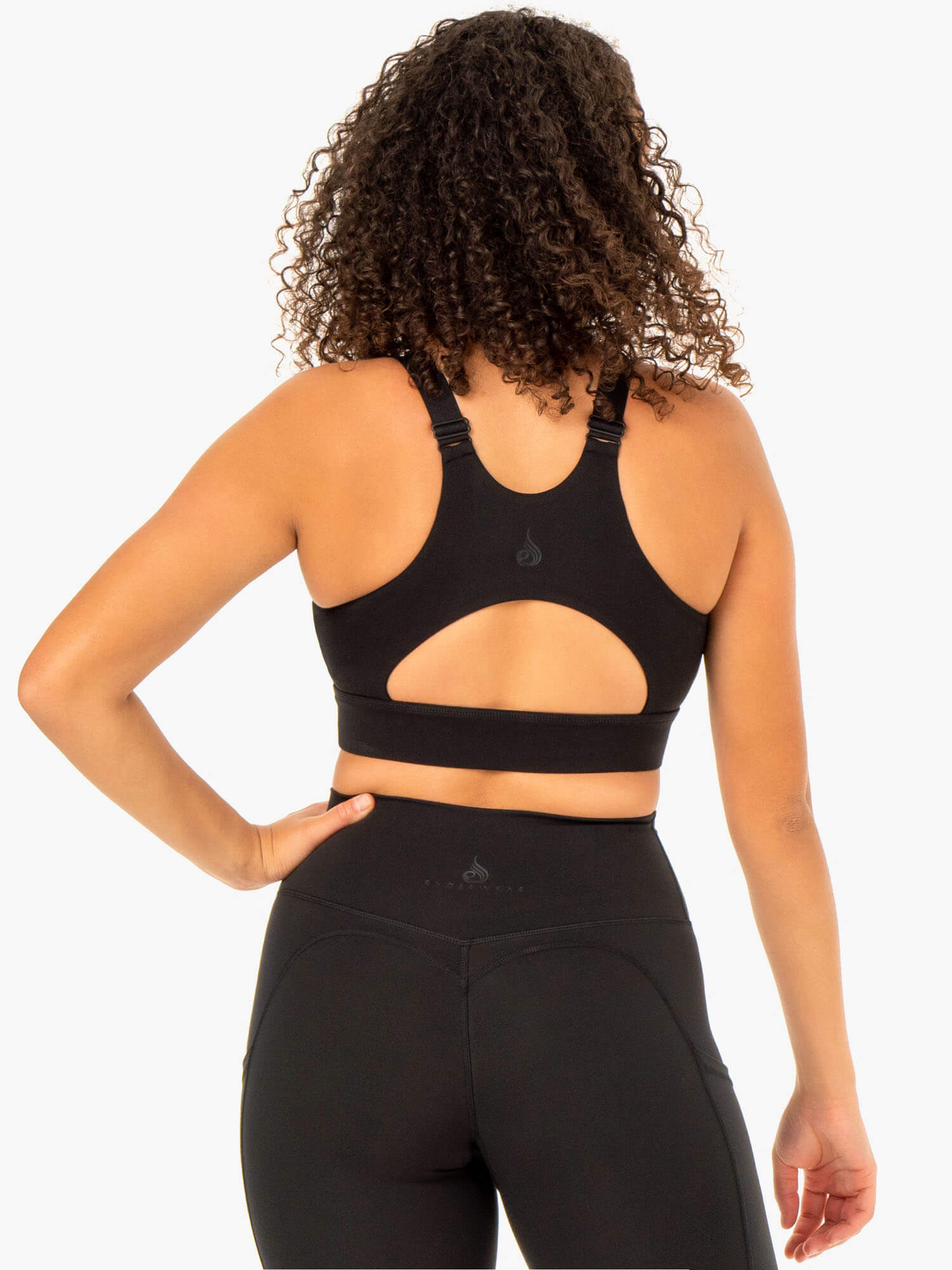 High Impact Sports Bra for Women - Supportive & Comfortable Workout Bra - Black - Perfect for Running, Gym & High-Intensity Training