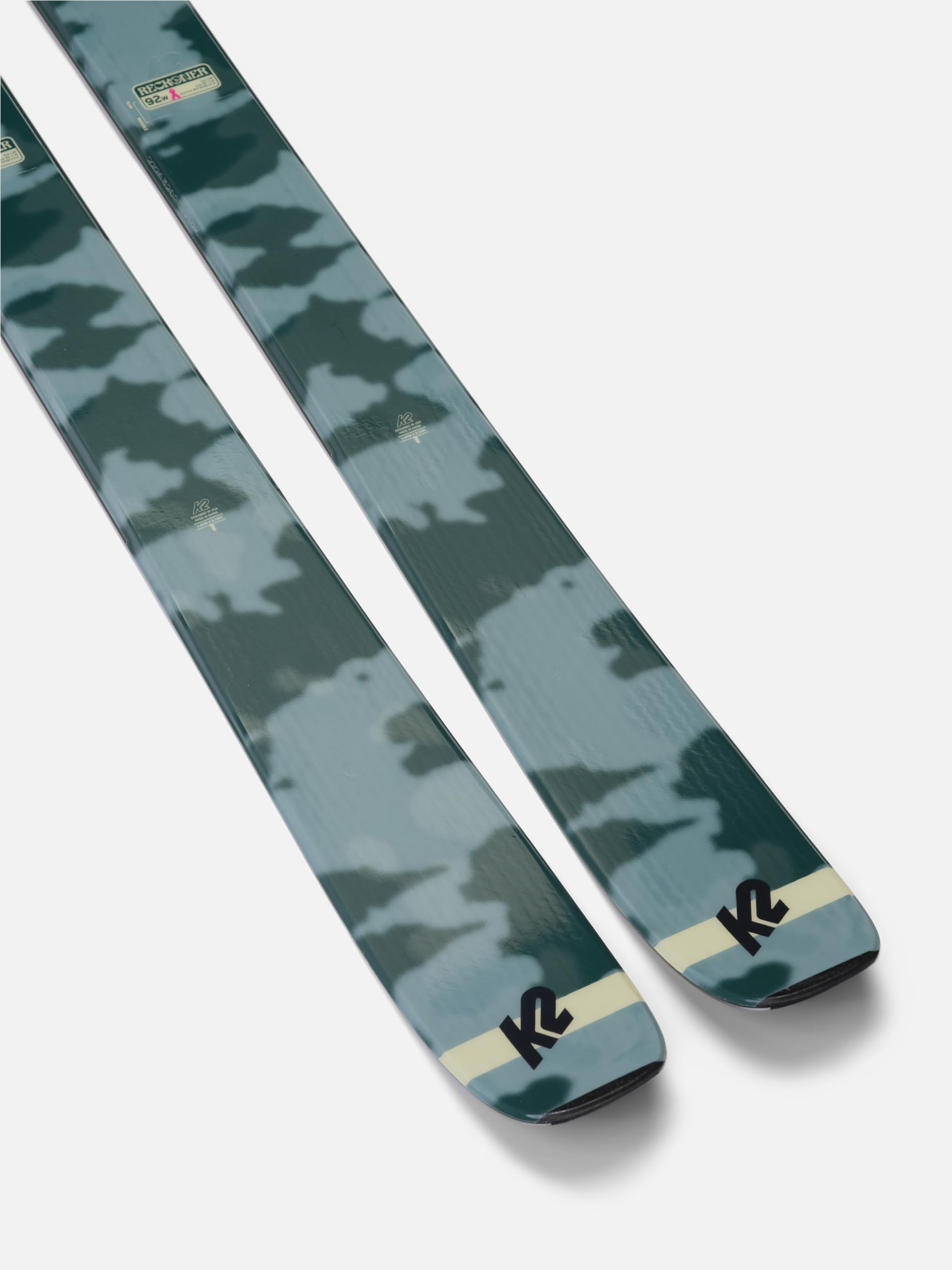 K2 Reckoner 92 Women's Skis - All-Mountain Powder & Freestyle Skiing for Women | Perfect for Backcountry, Park & Resort Riding
