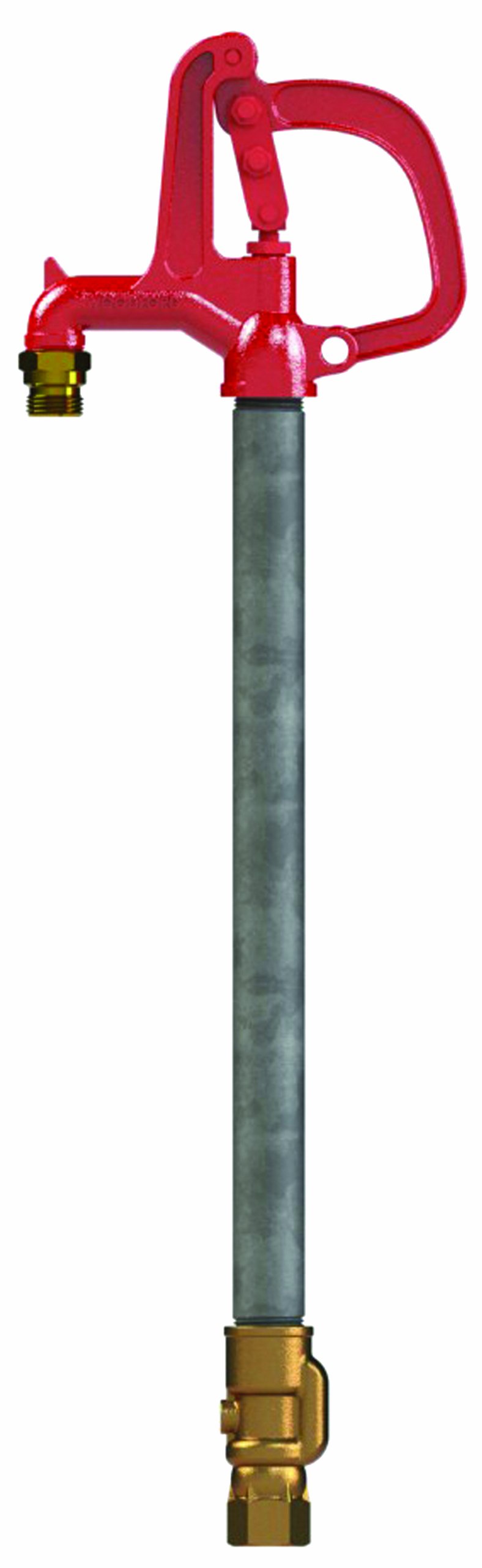 Woodford R34-3 Freezeless Yard Hydrant - Heavy Duty Outdoor Water Spigot for Farms, Gardens & Livestock Watering | Frost Proof & Durable Construction