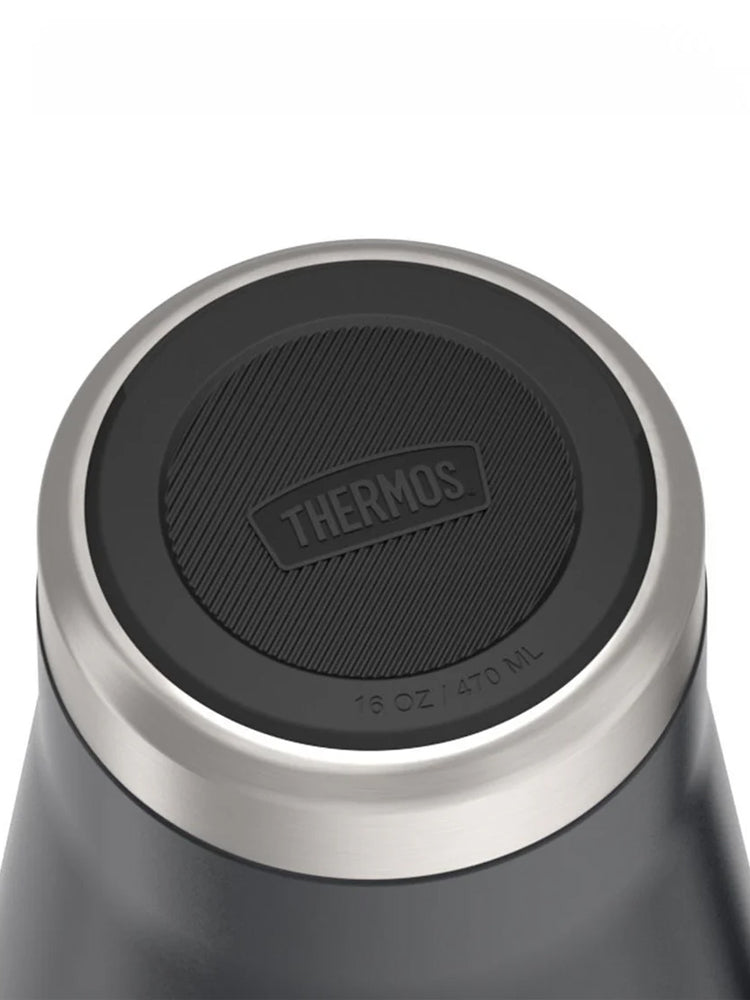 16oz Icon Stainless Steel Mug - Vacuum Insulated Travel Coffee Tumbler with Lid, Leakproof & Sweatproof - Perfect for Hot/Cold Drinks, Camping, Office & Gym Use