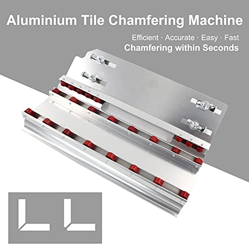 Premium 45 Degree Tile Chamfering Tool - Aluminum Alloy Ceramic Tile Corner Cutting Machine for Stone & Porcelain - Perfect for DIY Home Renovation & Professional Construction Projects