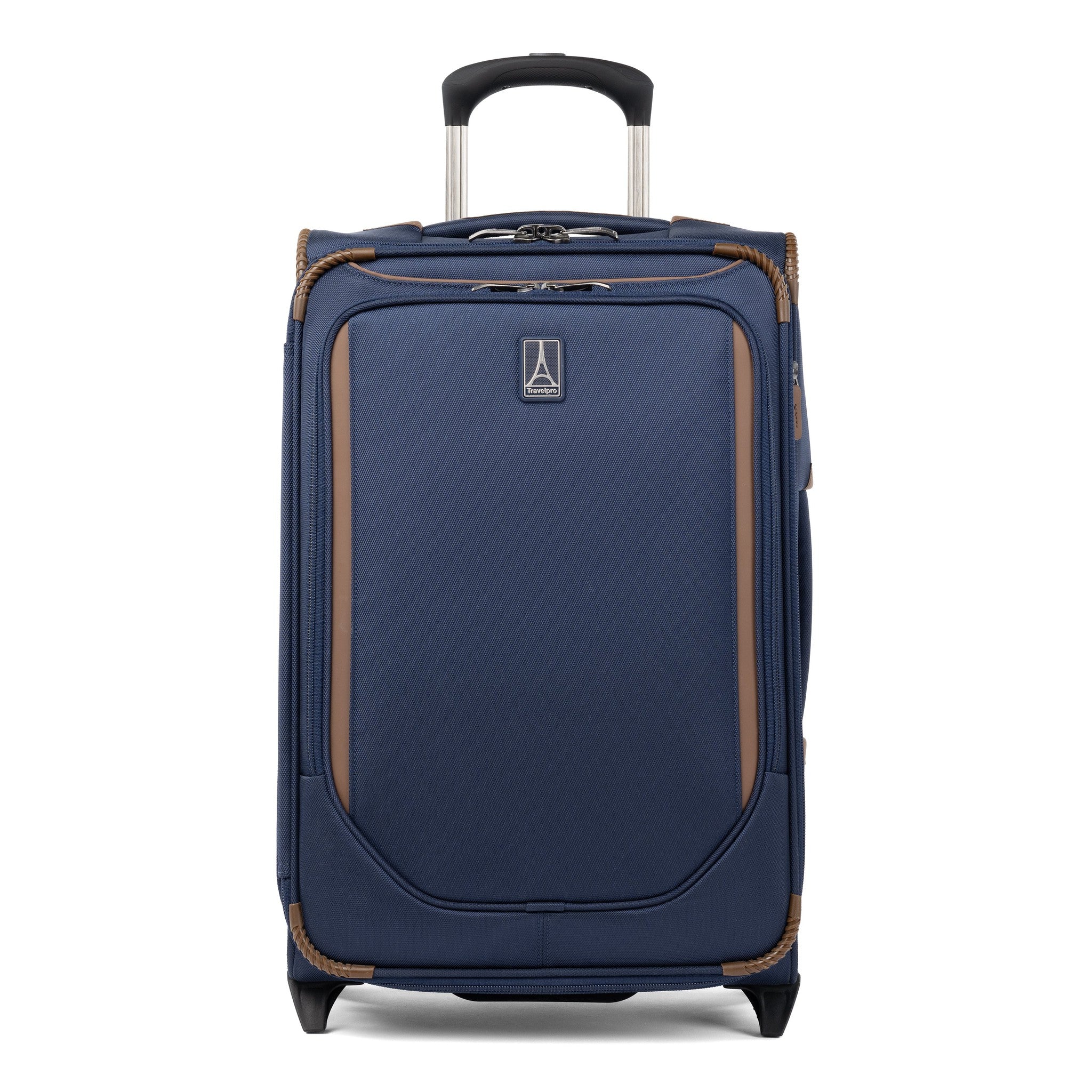 Travelpro Crew Classic Expandable 2-Wheel Carry On Luggage - Lightweight Spinner Suitcase for Business Travel & Weekend Getaways