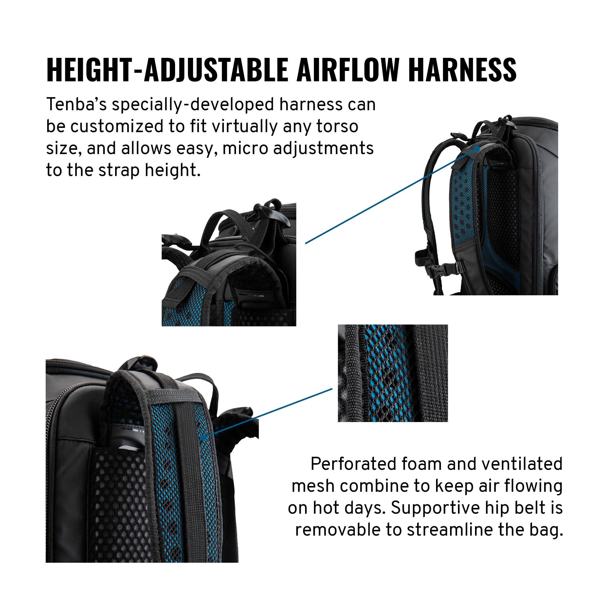Tenba Axis 20L Camera Backpack (637-701) - Waterproof DSLR/SLR Bag for Photographers - Perfect for Travel, Hiking & Outdoor Photography
