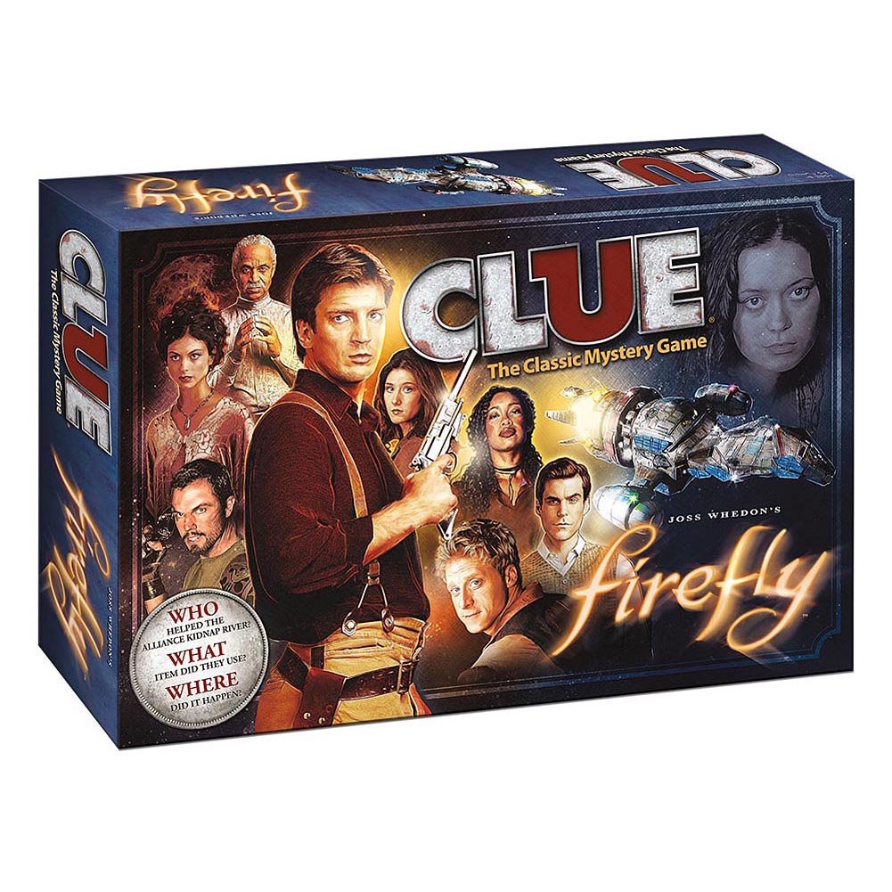 Firefly Clue Board Game - Family Mystery Detective Game for Kids & Adults - Perfect for Game Nights, Parties & Family Gatherings