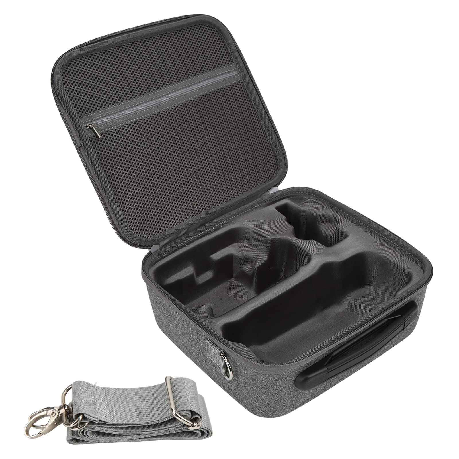 Shockproof Drone Battery Storage Bag - Large Capacity, Adjustable Shoulder Strap, Wear-Resistant Carrying Case for 3 Drones - Perfect for Travel, Outdoor Adventures & Professional Aerial Photography