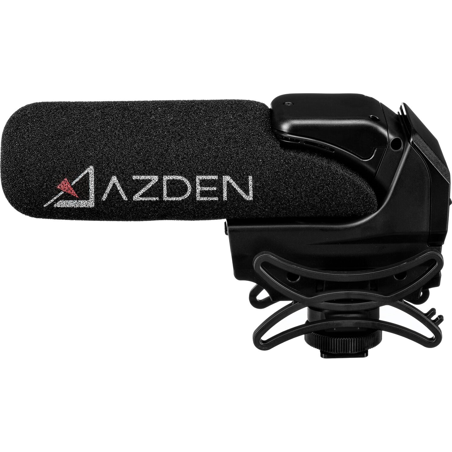Azden Professional Shotgun Video Microphone with +20dB Boost for DSLR Cameras - Perfect for Vlogging, Filmmaking & Interviews