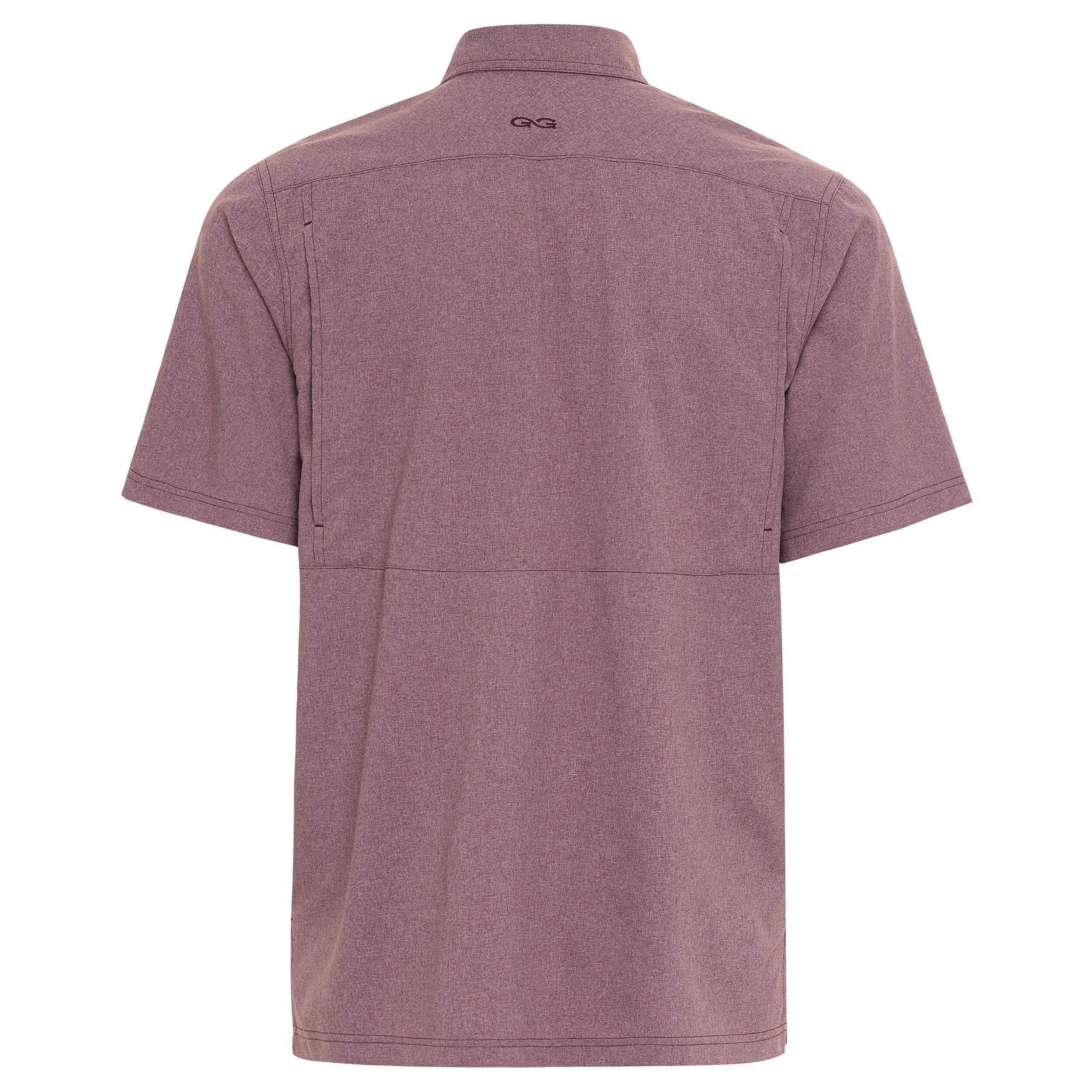GameGuard Caviar MicroTek Shirt - Premium UV Protection Performance Shirt for Outdoor Sports & Travel - Ideal for Hiking, Golf, and Summer Activities