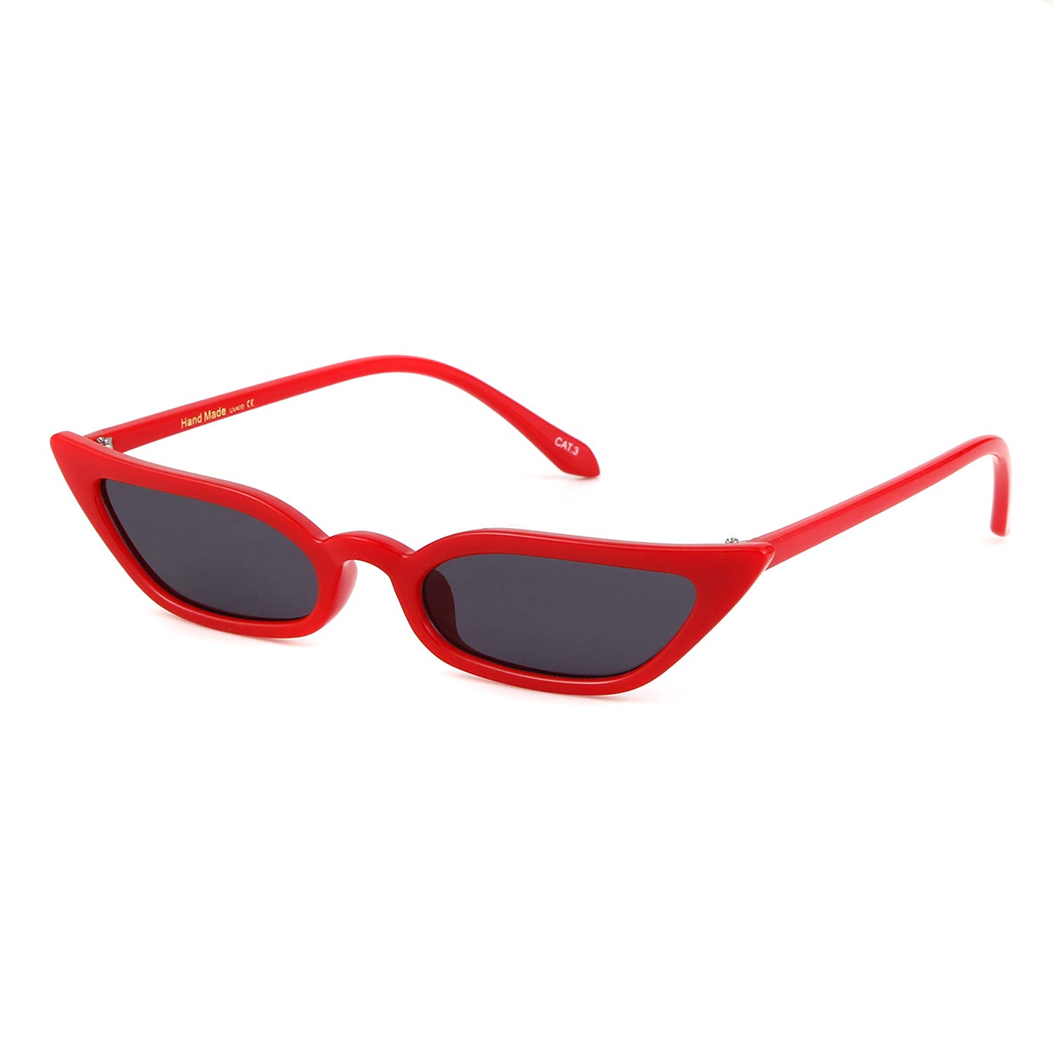 ADE WU Retro Cat Eye Sunglasses for Women - Vintage 1950s Style UV400 Protection - Perfect for Valentine's Day Gifts, Date Night, Beach & Summer Fashion Accessories