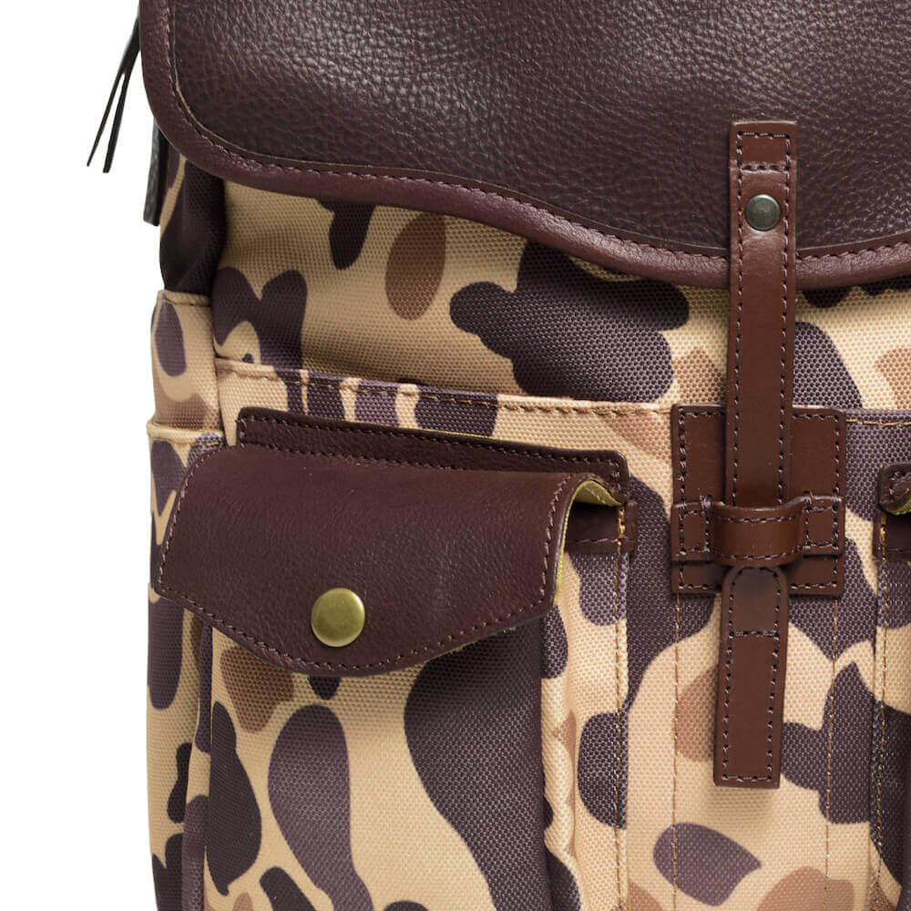 Durable Waxed Canvas Backpack for Men & Women - Water-Resistant Vintage Style Laptop Bag for Travel, Hiking & Everyday Use