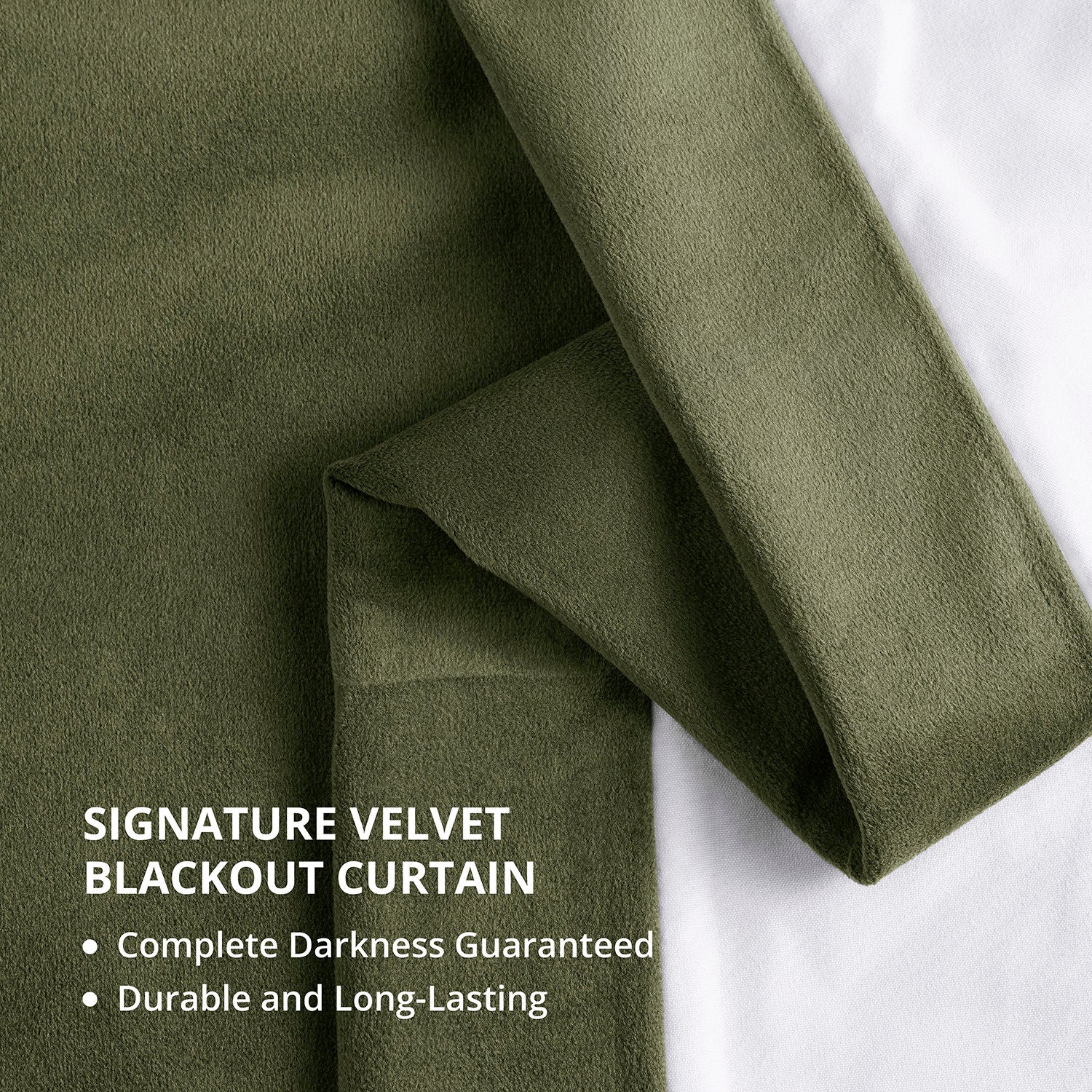 Hunter Green Blackout Curtains for Bedroom - Extra Wide Thermal Insulated Velvet Drapes with Noise Reduction, Perfect for Home Theater, Nursery & Light-Sensitive Sleepers