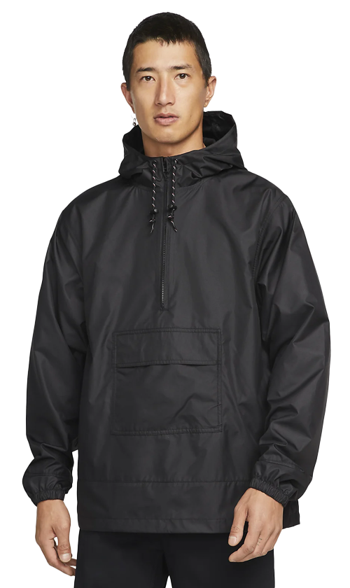 Nike SB Anorak Jacket for Men - Lightweight Water-Resistant Hooded Windbreaker - Perfect for Skateboarding, Running & Outdoor Activities