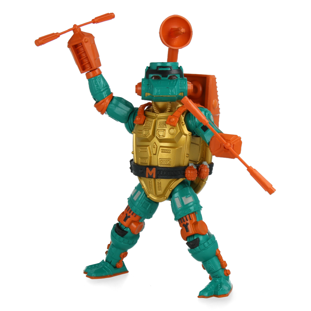 Metalhead Michelangelo TMNT Action Figure - Teenage Mutant Ninja Turtles ULTIMATES! Wave 7 Collectible Toy for Fans & Display