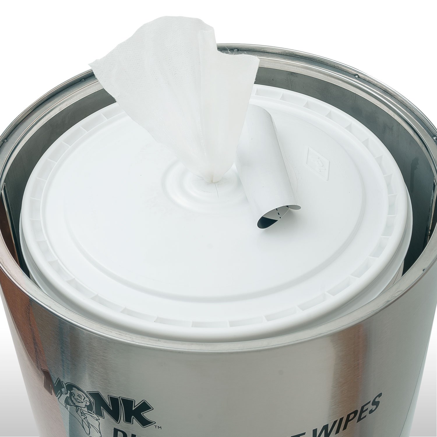 Disinfecting Wipes Starter Pack with Stainless Steel Stand - 800 Count Gym Wipes Dispenser & Refill Bucket (99908003005) | Perfect for Home, Office, and Gym Sanitization