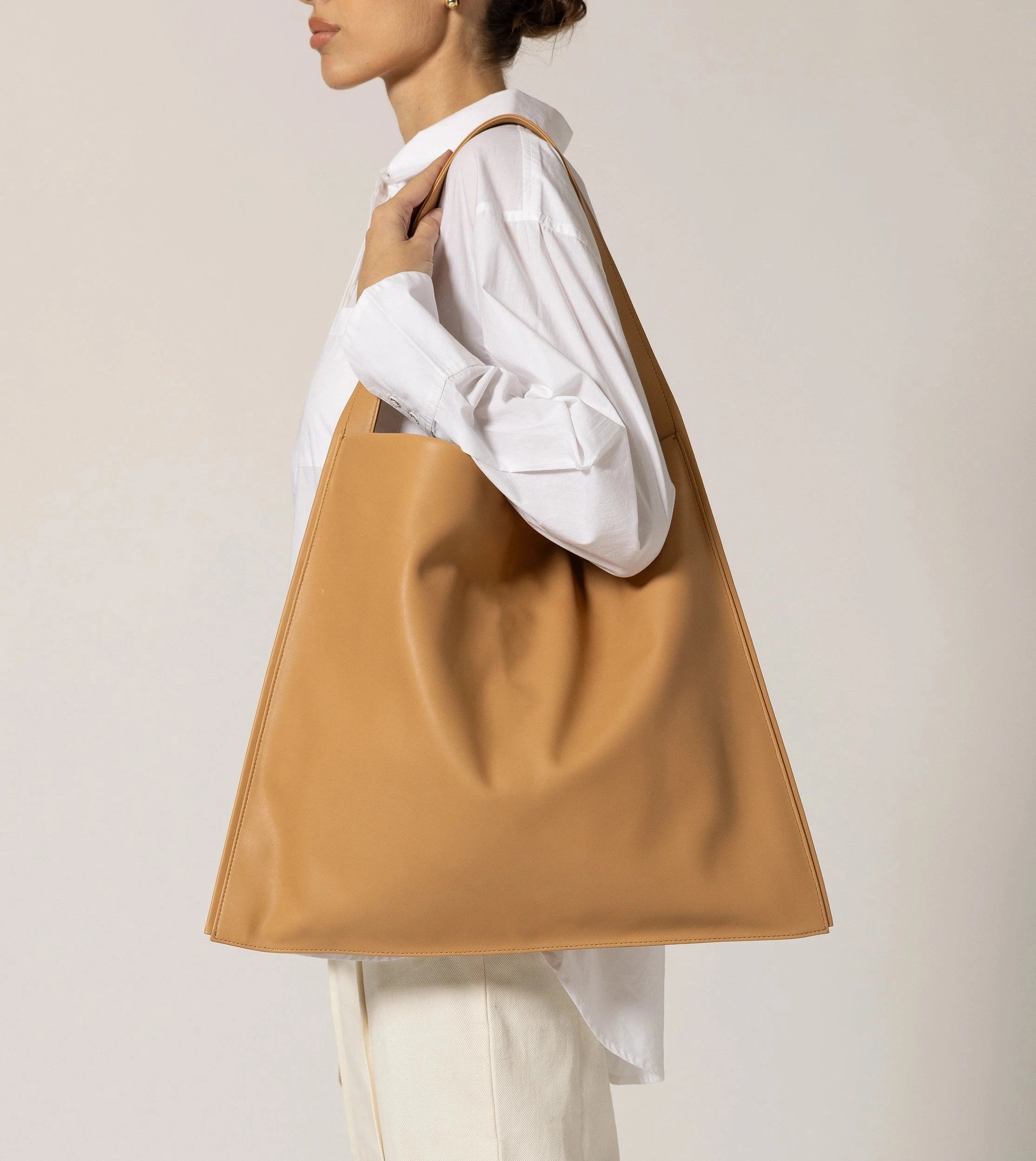 Stylish Ariadne Tote Bag in Tan - Perfect for Work, Travel & Everyday Use | Durable & Fashionable Women's Handbag