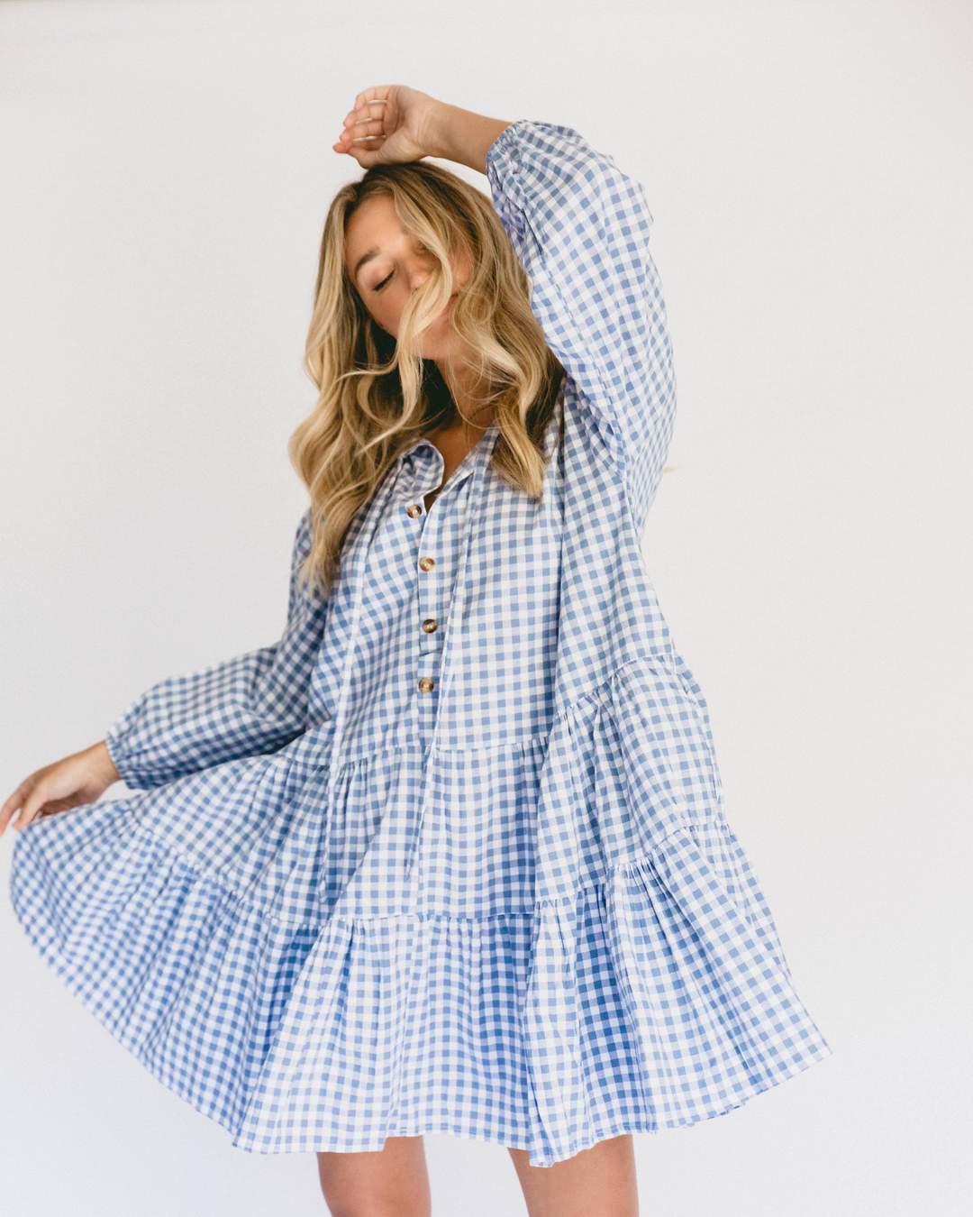 Avalon Smock Dress for Women - Flowy Boho Maxi Dress with Puff Sleeves | Perfect for Beach, Vacation & Summer Outfits