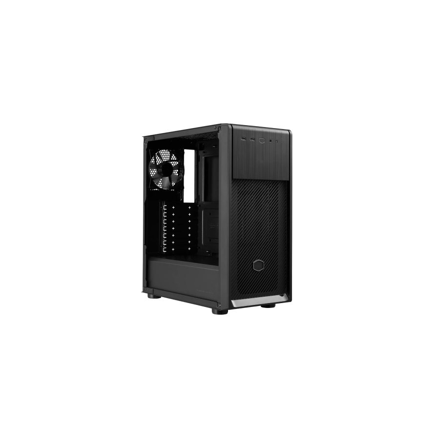 Cooler Master E500 KN5N S00 CM Elite 500 ATX Mid Tower PC Case with ODD Bay - High Airflow Gaming Computer Case for Home & Office Builds