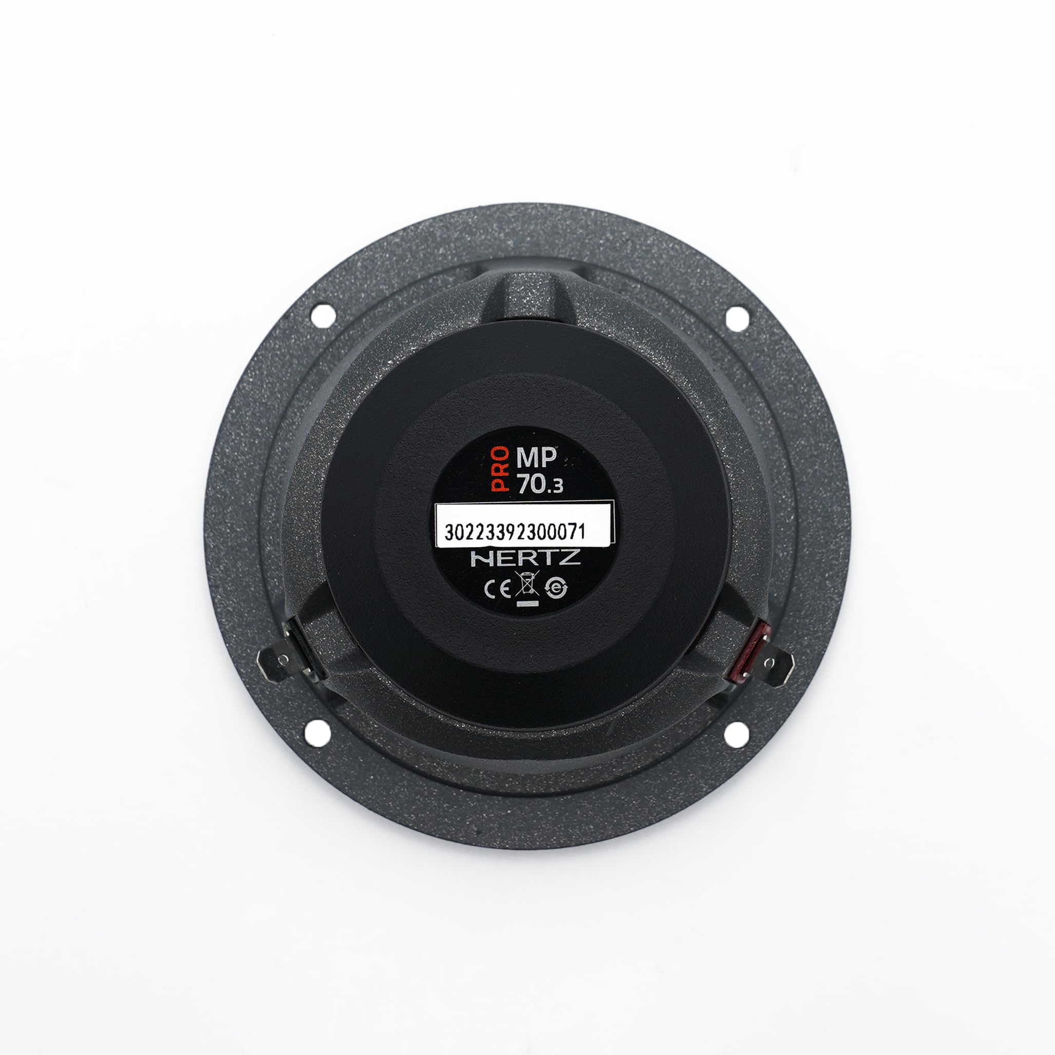 Hertz Mille Pro Series MP-703 3-Inch (70mm) Midrange Car Speakers Pair with Neodymium Magnets & Grilles - Premium Sound for Audiophile Car Audio Systems