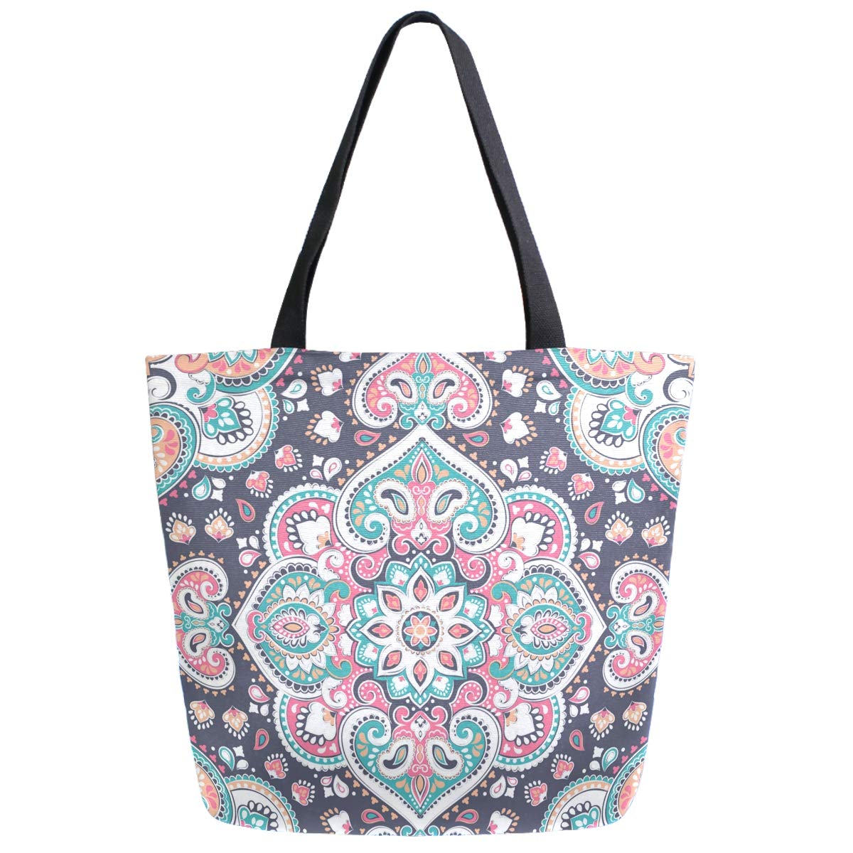Stylish Large Tote Bag for Women - Spacious Beach Bag, Travel Weekender, Gym & Grocery Shopping - Durable Shoulder Bag with Realistic Pattern Design | Perfect for Work, Vacation & Daily Errands