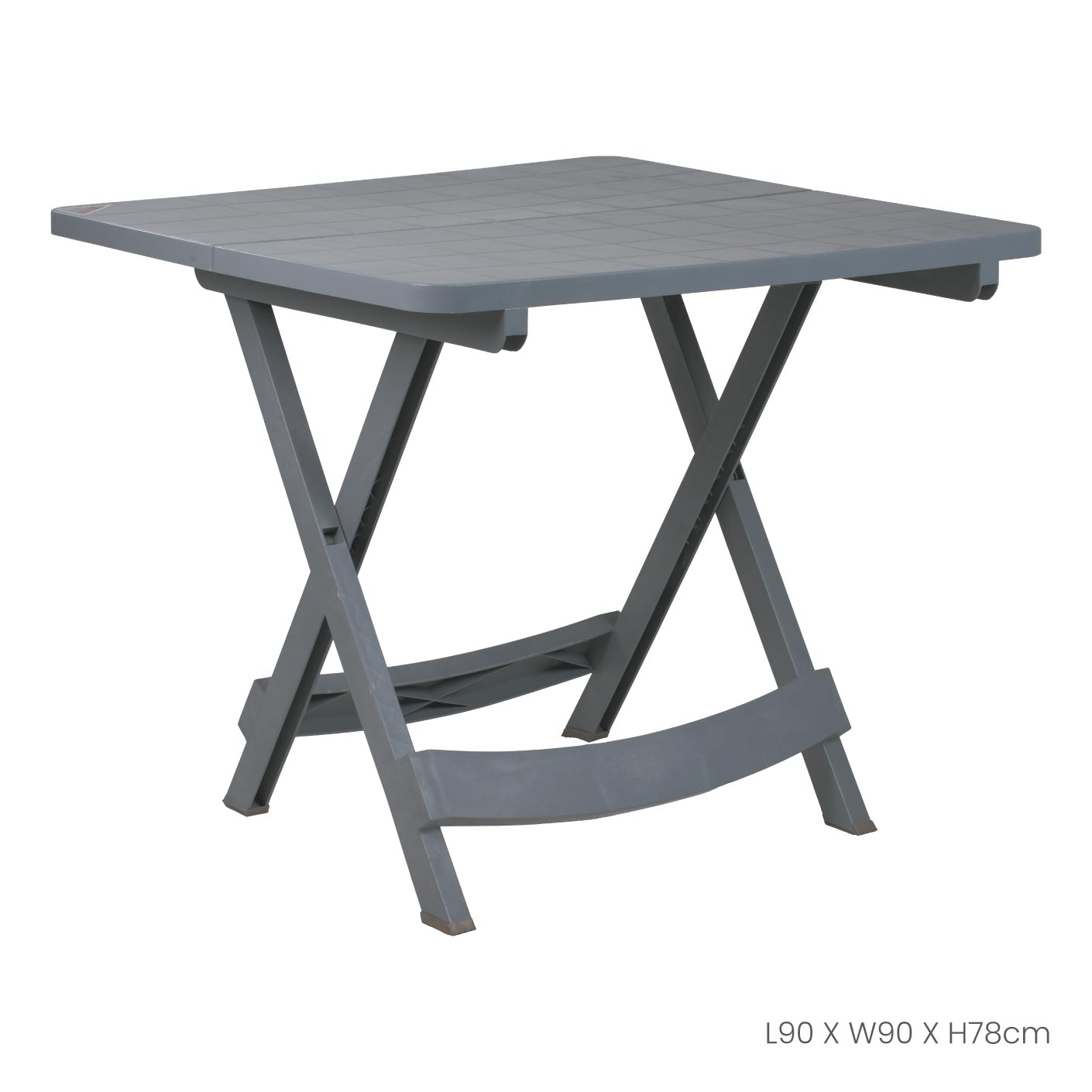 Foldable Square Table (654) - Portable & Space-Saving for Home, Office, Camping, and Outdoor Events