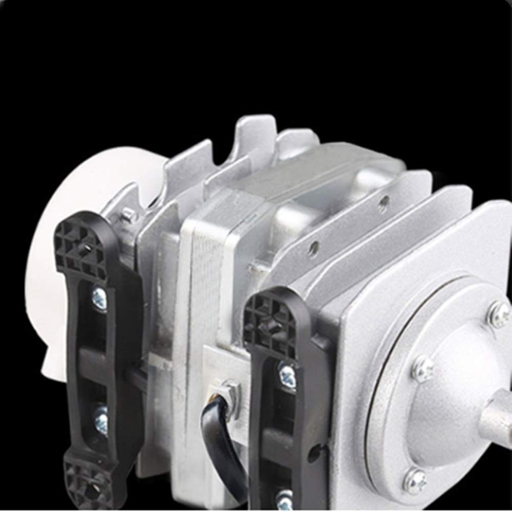 25W-45W Electromagnetic Air Compressor Oxygen Pump for Aquariums, Fish Tanks & Hydroponic Systems with Air Tube & Bubbler Stone - Quiet Aeration for Home, Office & Garden Use