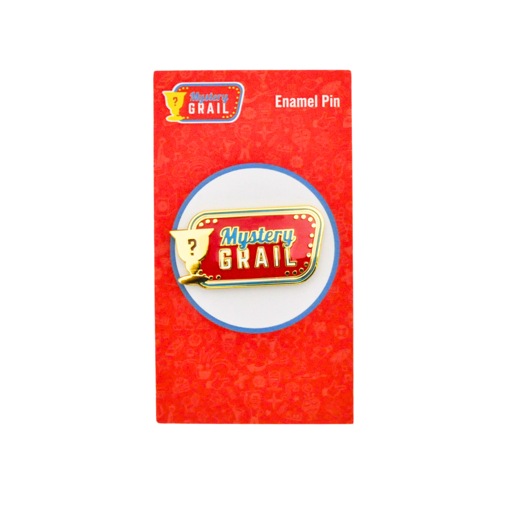 Mystery Grail Logo Enamel Pin - Collectible Lapel Pin for Anime Fans, Mystery Box Lovers & Pin Collectors - Perfect for Jackets, Backpacks & Hat Decorations