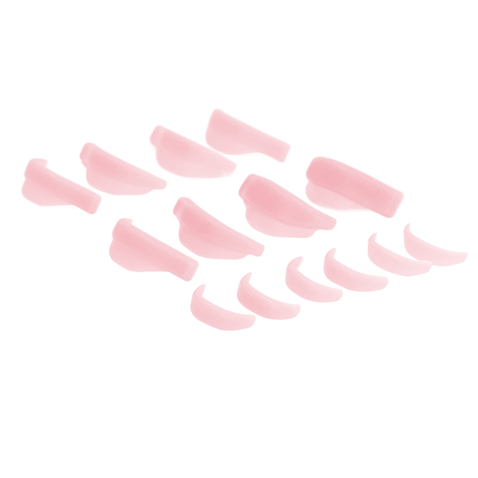 Professional Lash Lift Rods & Silicone Pads - Ergonomic Eyelash Lift Tools for Salon & Home Use, Soft Portable Beauty Accessories (Pink) | Perfect for Lash Extensions, DIY Beauty & Professional Styling