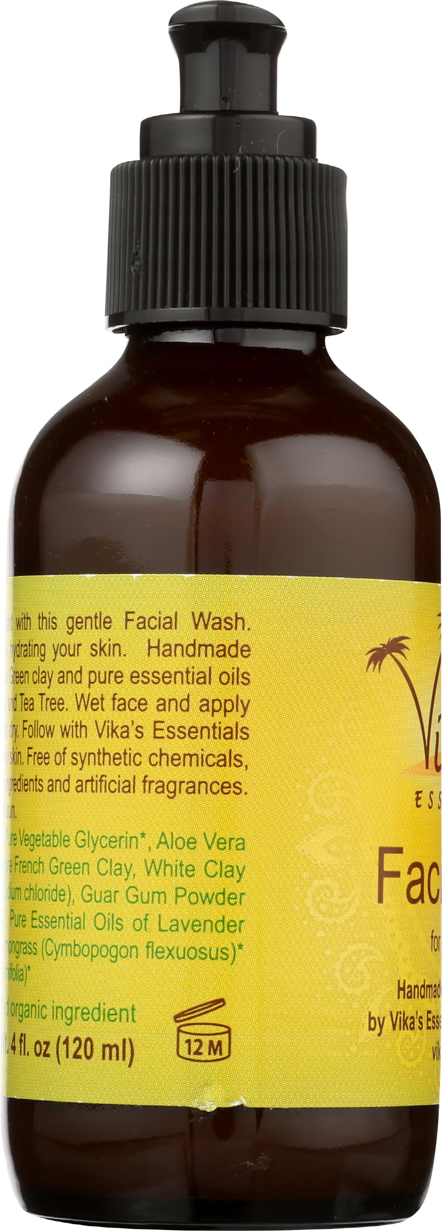 Vika's Essentials Oil Control Facial Cleanser for Oily & Acne-Prone Skin - Deep Pore Cleansing & Shine Reduction - Perfect for Daily Skincare Routine & Morning/Evening Wash