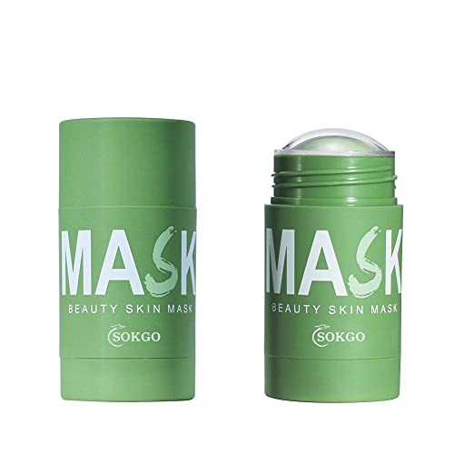Carlos-CCC Green Tea Purifying Clay Face Mask - Oil Control & Blackhead Remover for Deep Pore Cleansing | Moisturizing Facial Treatment for All Skin Types (Men & Women) | Perfect for Daily Skincare Routine & Spa Nights