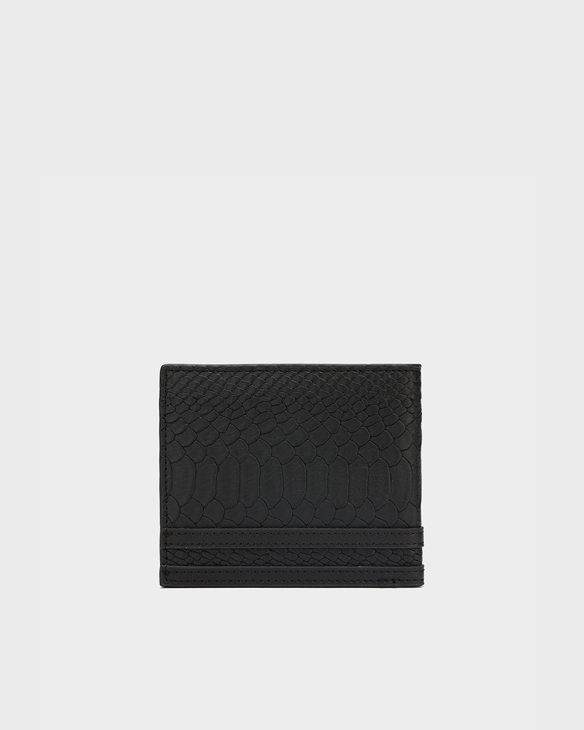 Apollo 1 Slim RFID Blocking Leather Wallet for Men - Black | Premium Bifold Credit Card Holder for Everyday Carry & Travel Essentials
