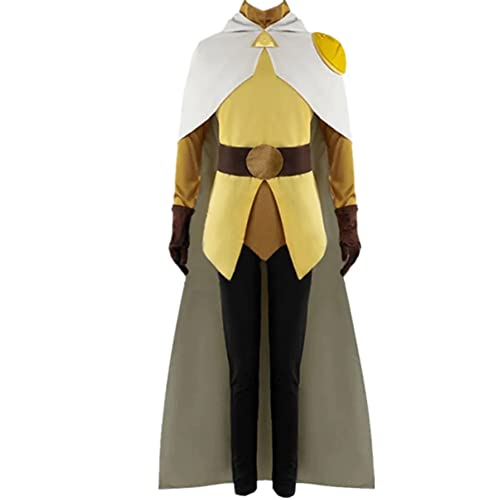 The Owl House TOH Luz Hunter Cosplay Cloak Outfit - Golden Guard Costume Uniform Suit for Halloween, Cosplay & Comic Con Events