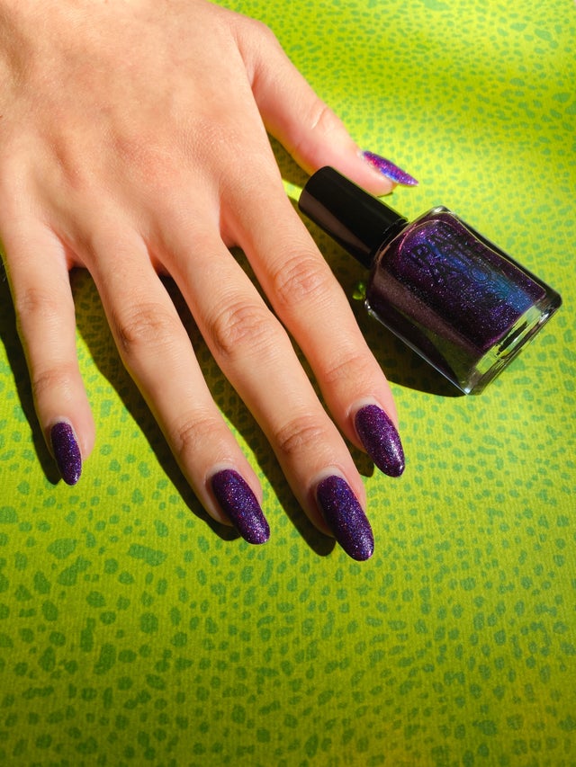Palate Polish Crème de Violette Nail Polish - Long Lasting Vegan Nail Lacquer for Manicures & Pedicures - Perfect for Special Occasions & Everyday Wear