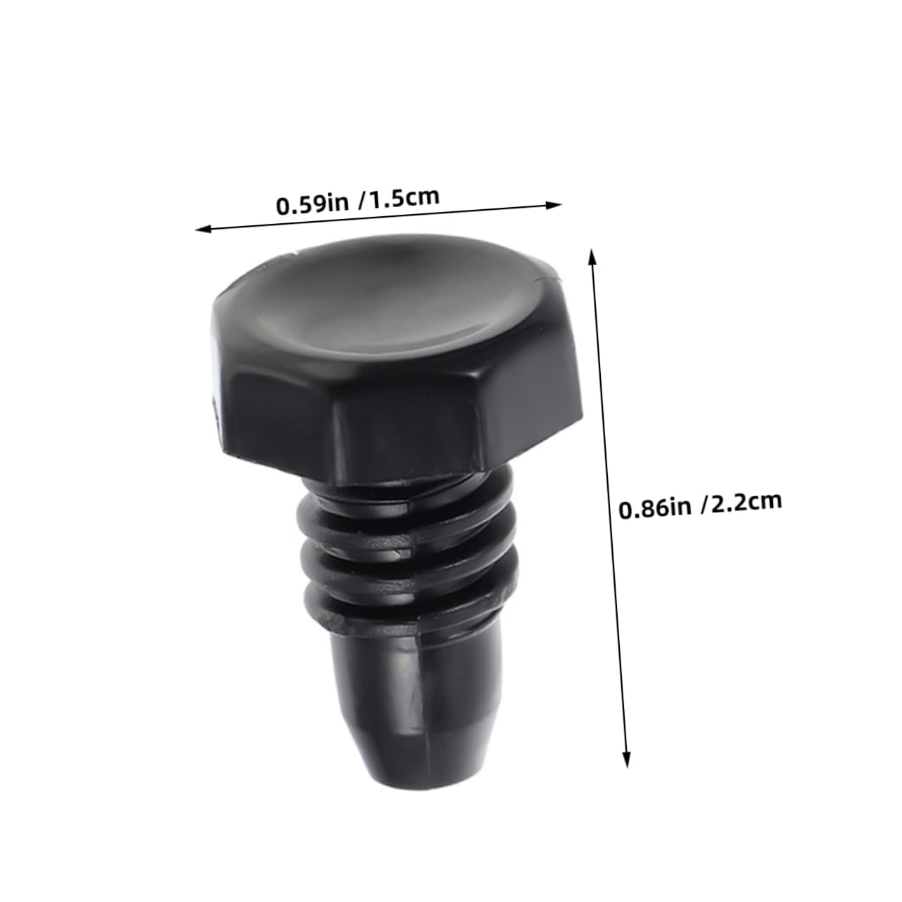 KITANDOVE 10 Pack Billiard Cue Stick Bottom Plugs - Durable Snooker Cue End Covers for Pool Cue Stick Protection - Perfect for Home Game Rooms and Professional Pool Halls