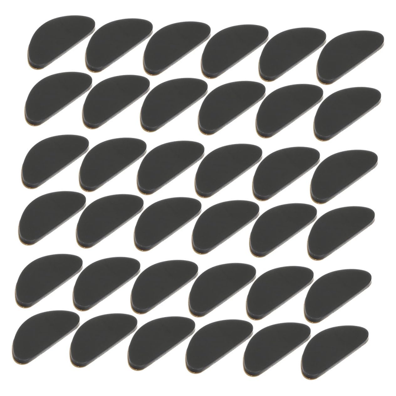 36 Pairs Silicone Glasses Nose Pads - Soft Nose Bridge Pads for Eyeglasses, Comfortable Anti-Slip Nose Cushions for Reading Glasses, Sunglasses & Frames - Perfect for All-Day Wear & Eyewear Comfort