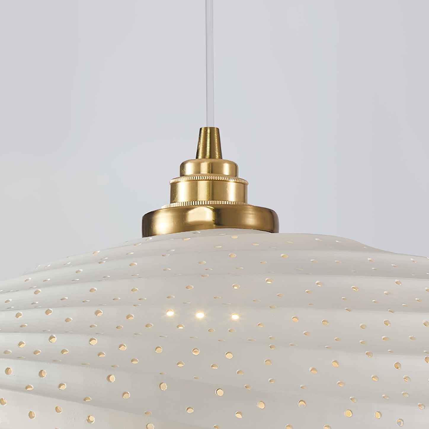 Navicula Pendant Light - Modern Glass Hanging Ceiling Lamp for Kitchen Island, Dining Room & Bedroom Lighting