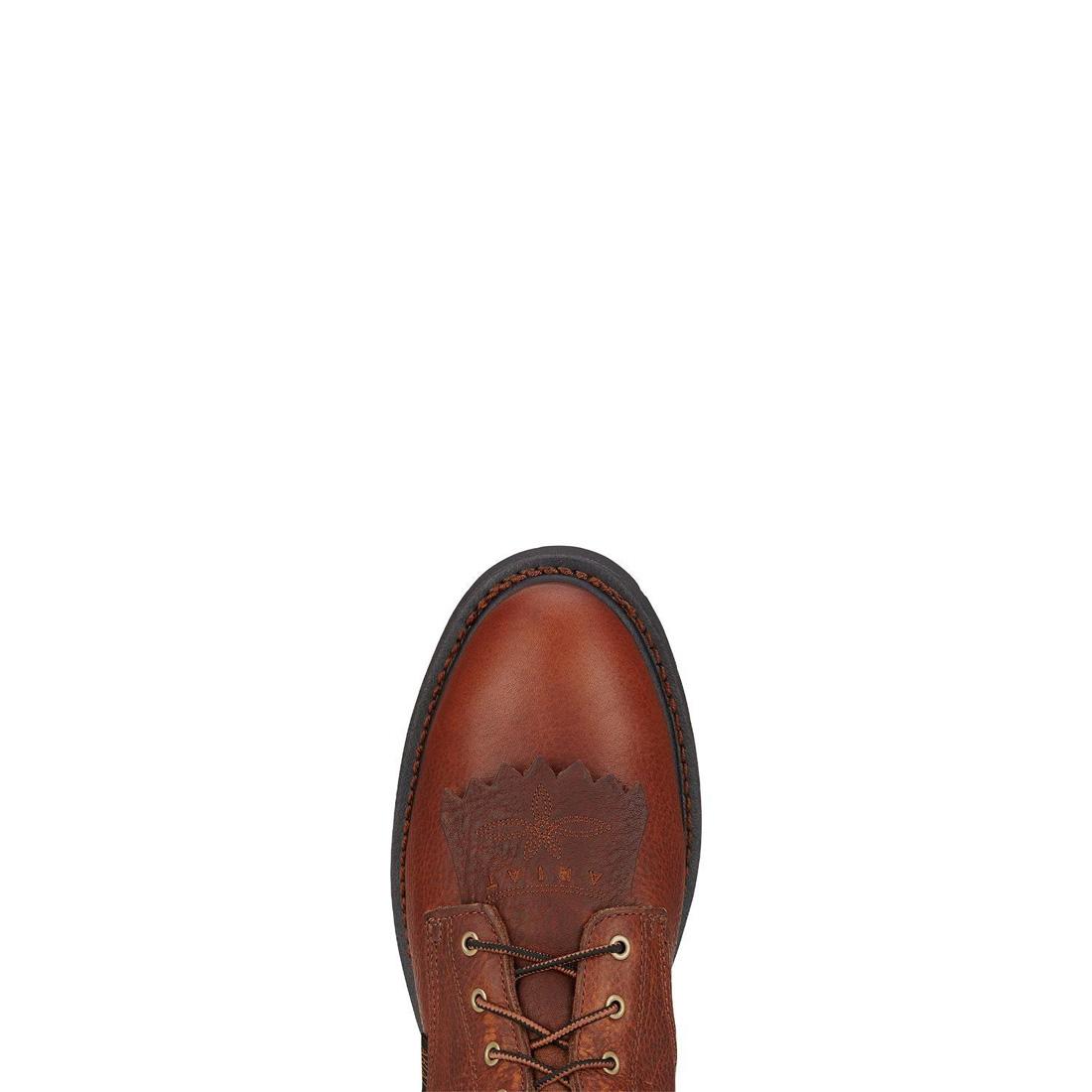 Cascade 8 inch Soft Toe Waterproof Boot Sunshine