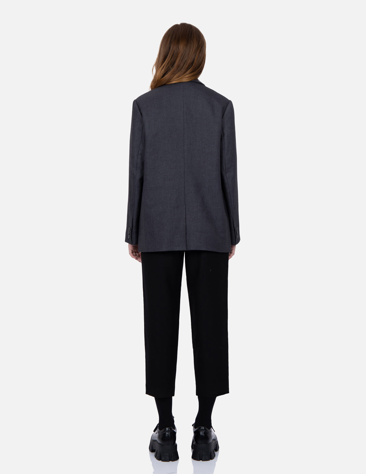 Seagull Embroidery Wool Blend Tapered Pants for Women - Comfortable & Stylish Casual Trousers for Fall/Winter Fashion, Office Wear & Daily Outfits