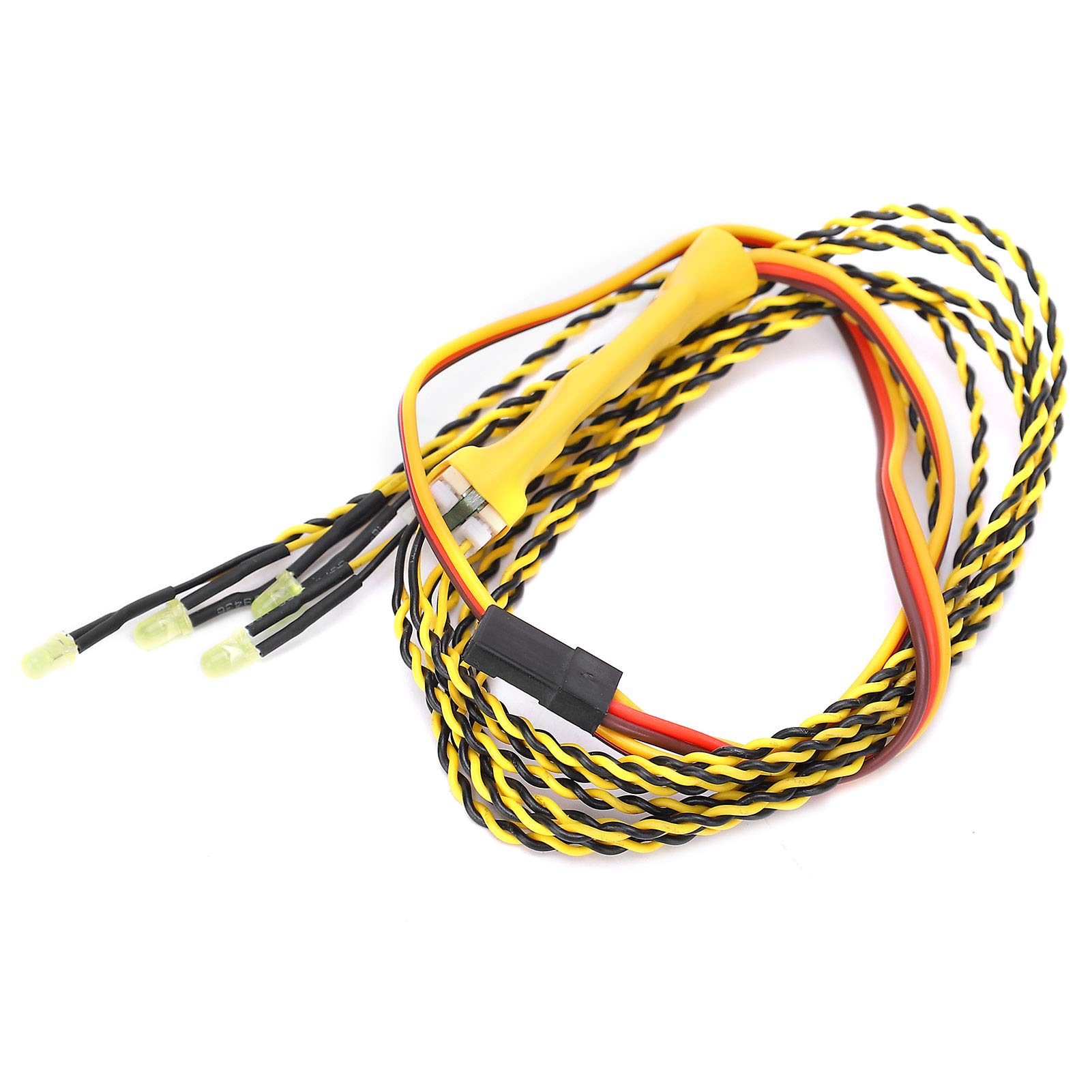 Yencoly RC Crawler Car Turn Signal Light Set - High Sensitivity, Lightweight & Durable LED Lights for RC Crawler & Drift Cars - Perfect for Off-Road Adventures & Night Racing