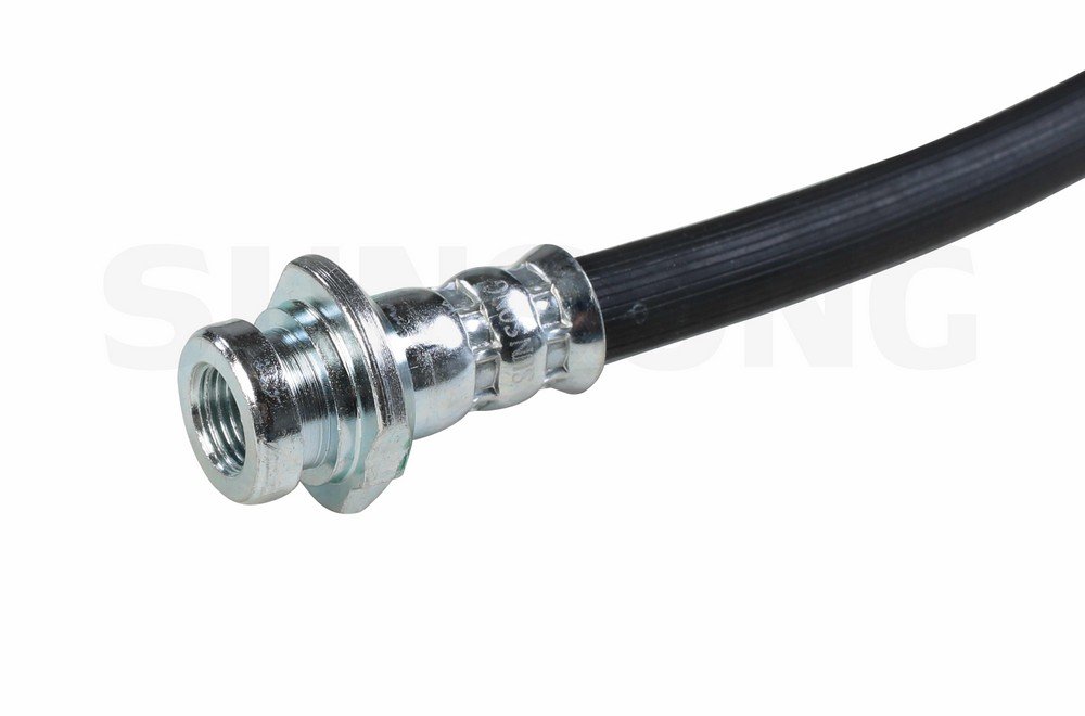 Sunsong 2201814 Brake Hydraulic Hose - High Performance Replacement Hose for Cars, Trucks & SUVs - Durable DOT Approved Brake Line - Perfect for Off-Roading, Towing & Daily Driving