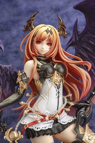 Attack on Bahamut Dark Angel Olivier 1/8 Scale PVC Figure - Anime Collectible for Display & Gaming Room Decor