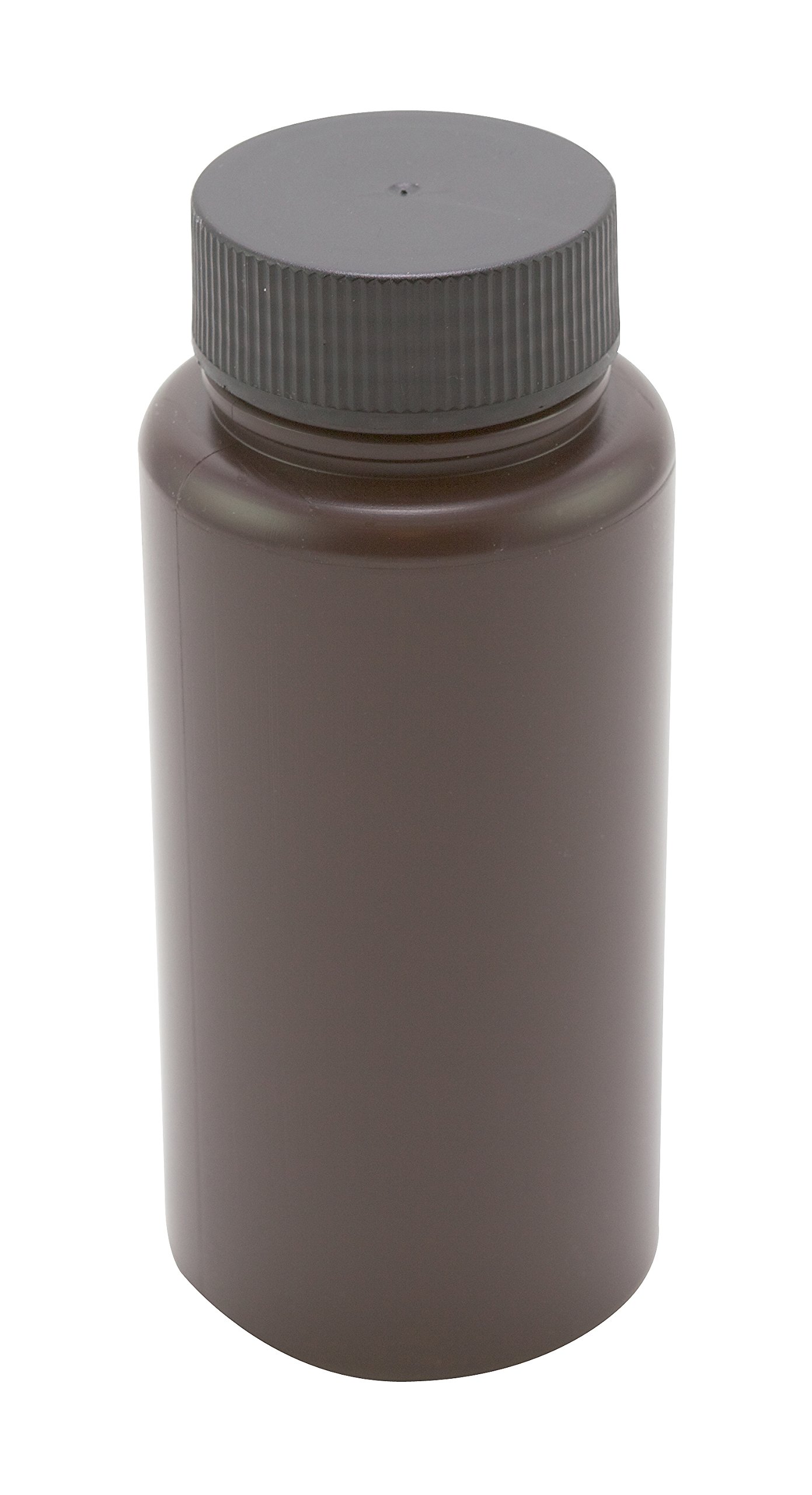 301825-1000 1000mL Wide Mouth Amber Polypropylene Bottles - Case of 25 | Chemical Storage, Essential Oil, CBD & Herbal Tinctures | BPA-Free, Leak-Proof Containers for Lab, Pharmacy & Home Use