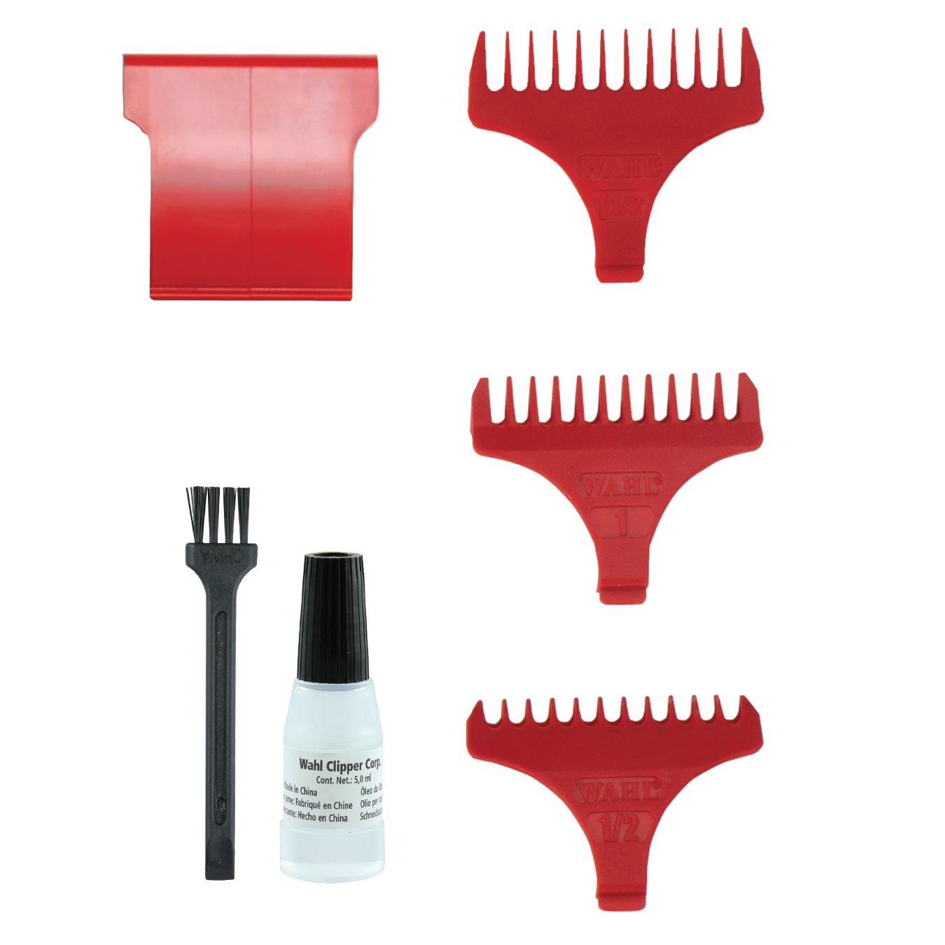 Wahl Detailer T Wide Corded Trimmer - Professional Hair Clipper for Beard, Mustache & Body Grooming - Perfect for Barbershops & Home Use
