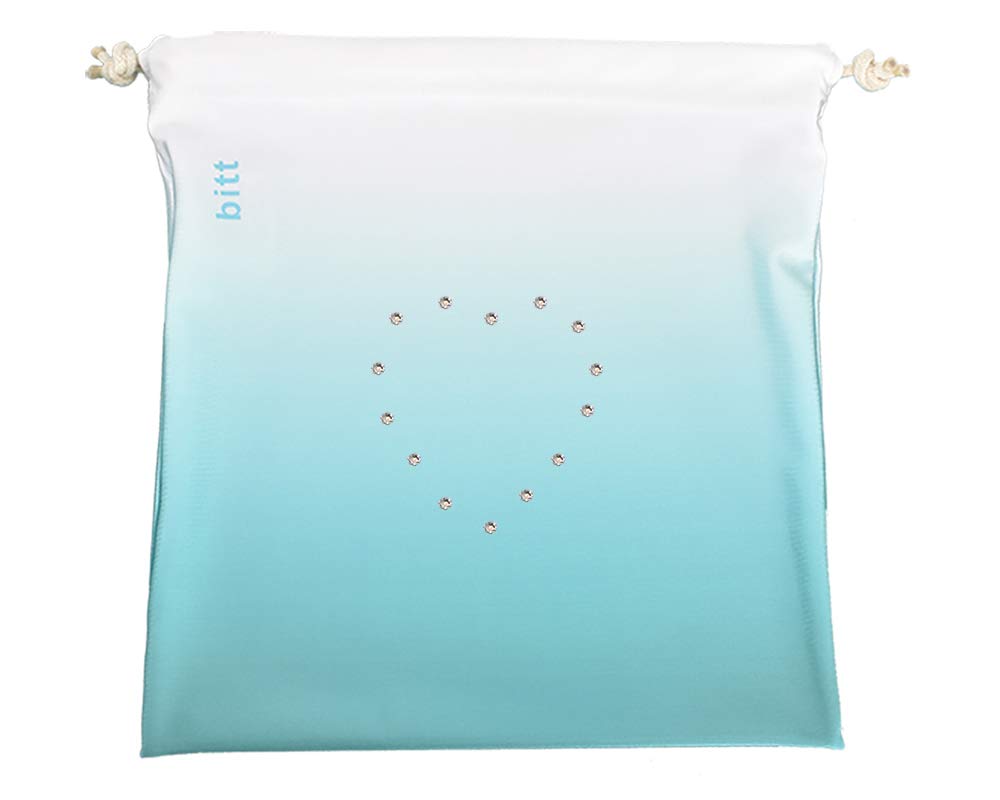 Gymnastics Grip Bag with Swarovski Crystals - Teal Ombre for Training & Competition