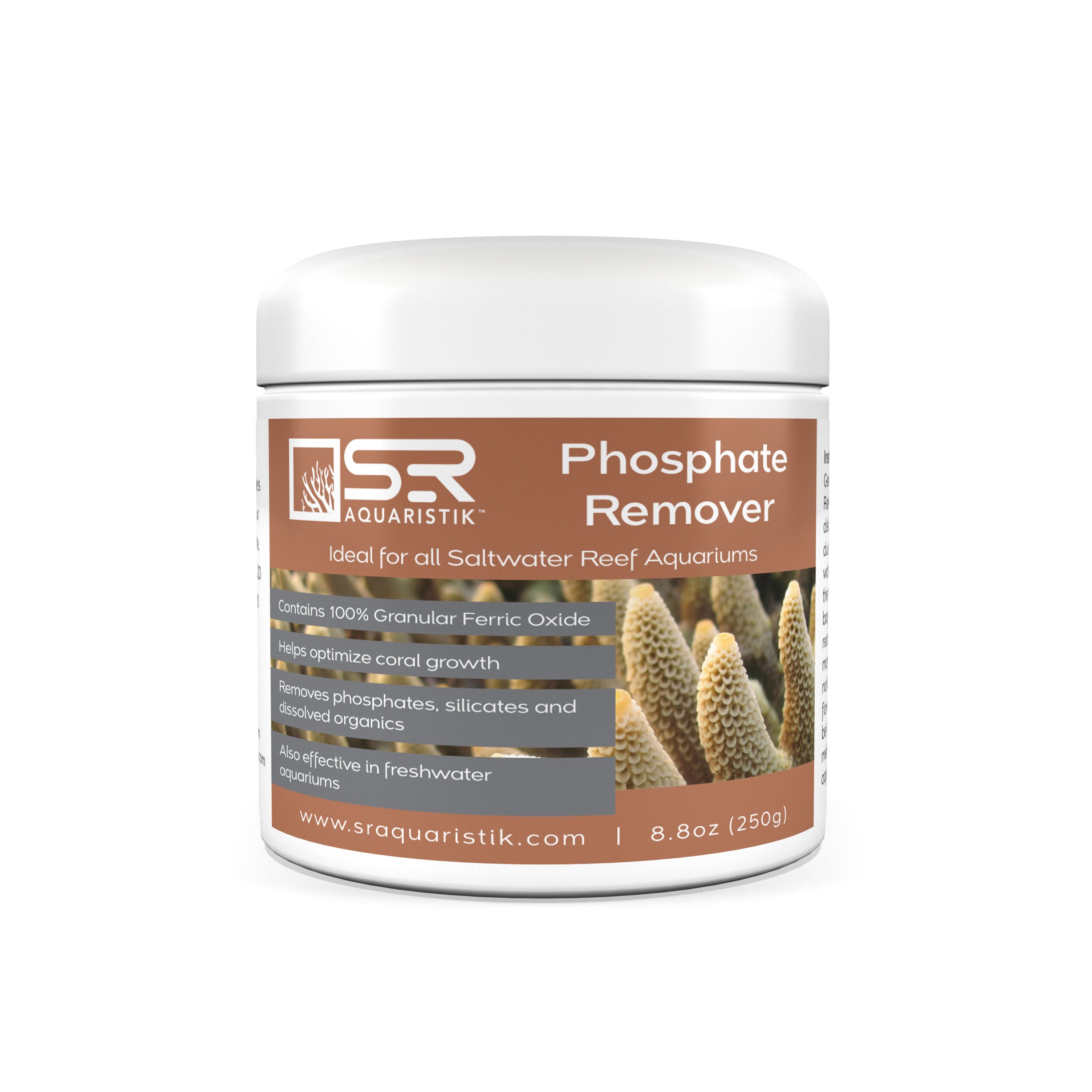 GFO Phosphate Remover for Aquariums - High-Efficiency Water Treatment for Saltwater & Freshwater Tanks - Reduces Algae Growth | Perfect for Reef Tanks, Fish Tanks & Aquatic Ecosystems