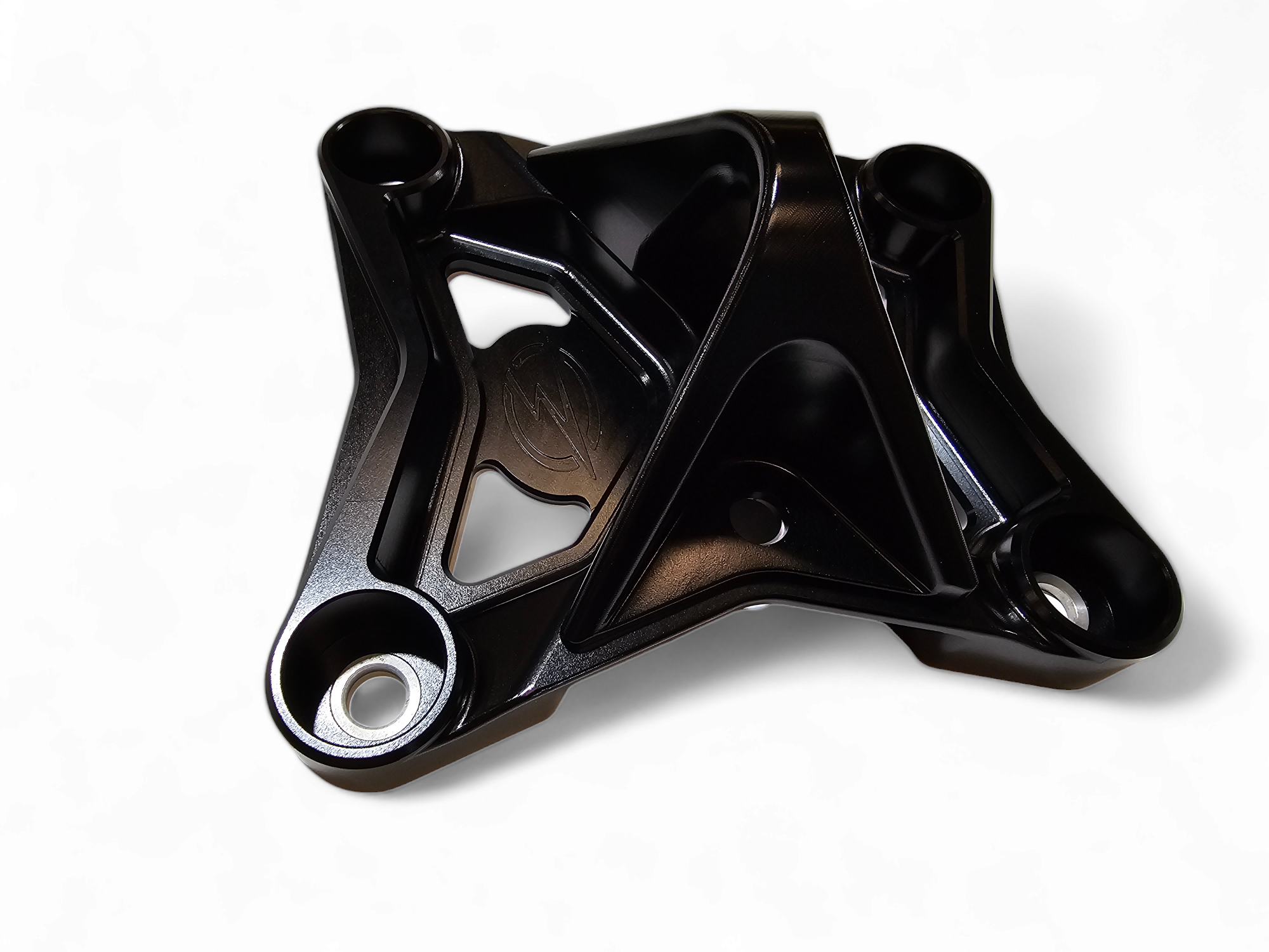 Can Am X3 Maverick EOD Radius Rod Plate with Tow Hook (2017-2021 Models) - Heavy Duty Black Off-Road Protection - Perfect for Trail Riding & Rock Crawling