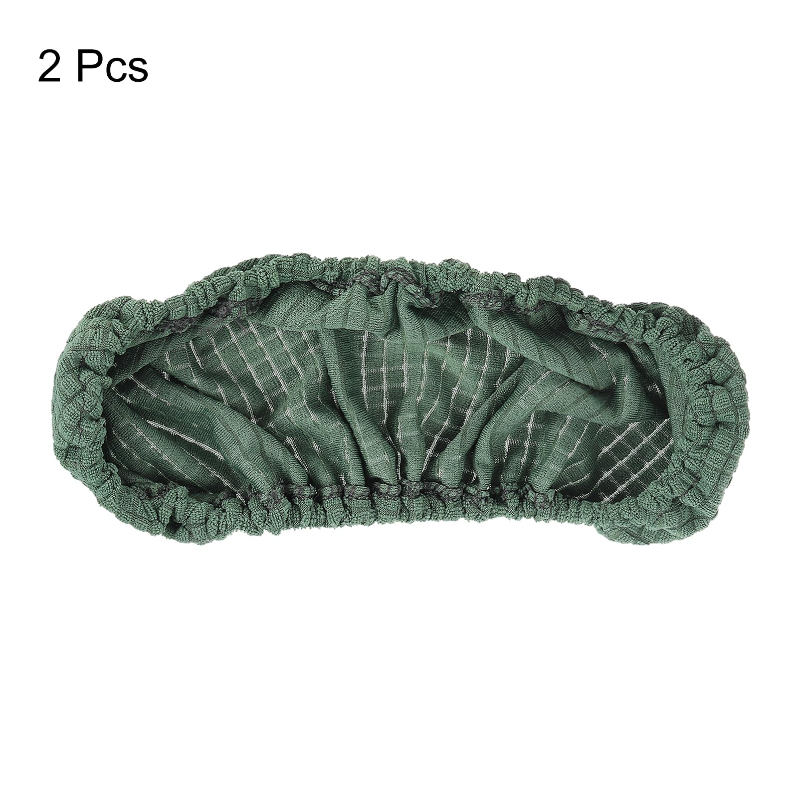 uxcell 2-Pack Washable Office Chair Armrest Covers - Green Arm Protectors for Swivel, Gaming & Computer Chairs | Home Office & Workspace Comfort Accessories