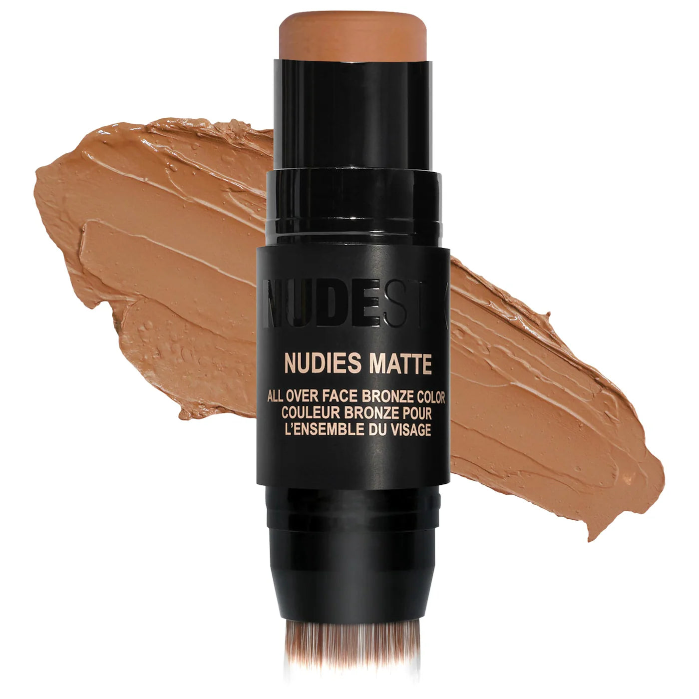 NUDESTIX Nudies Matte Cream Bronzer Stick - Vegan, Cruelty-Free, Buildable Coverage for a Natural Sun-Kissed Glow | Perfect for Contouring, Highlighting & Everyday Makeup | Available in Multiple Shades (NWOB)