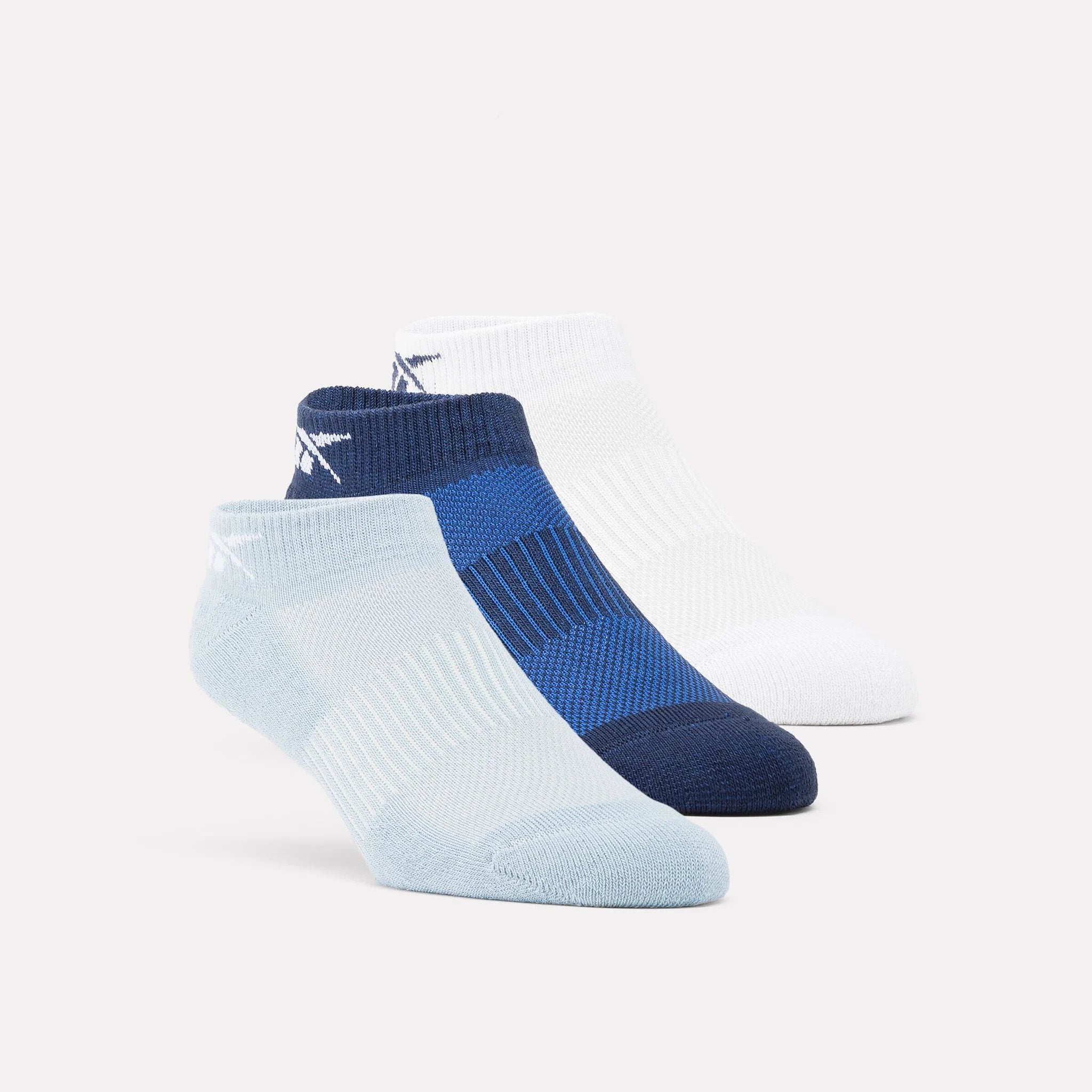 3 Pack Low Cut Athletic Socks for Men & Women - Breathable Comfort Running Socks - Multi Color Blue - Perfect for Gym, Jogging, and Daily Wear