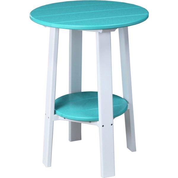 Premium Poly 28 Deluxe End Table - Modern Side Table for Living Room, Bedroom & Office - Sturdy Nightstand with Elegant Design for Home Decor