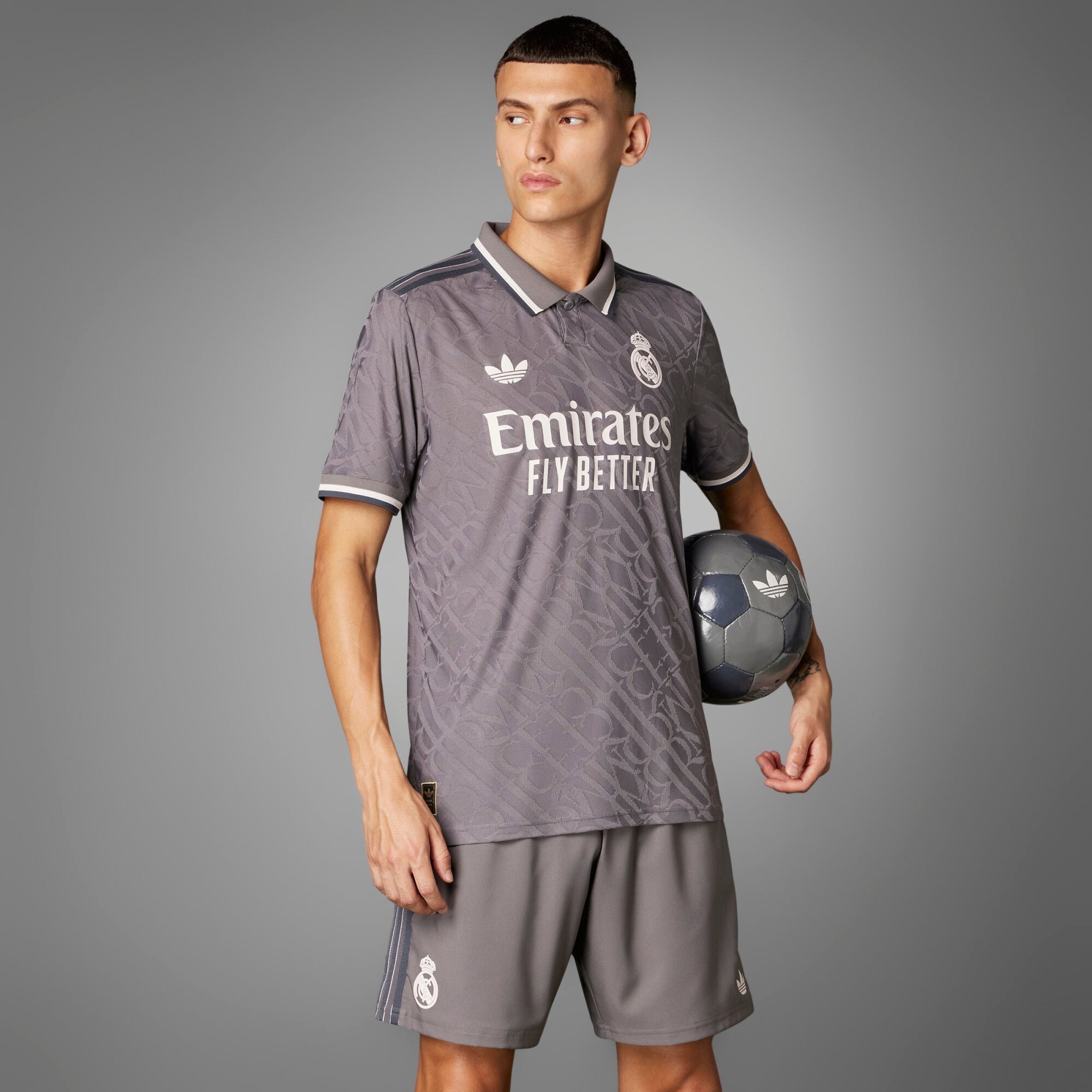 Adidas Real Madrid 2024/25 Match Third Jersey - Authentic Football Soccer Shirt for Fans & Players - Perfect for Games, Training & Casual Wear