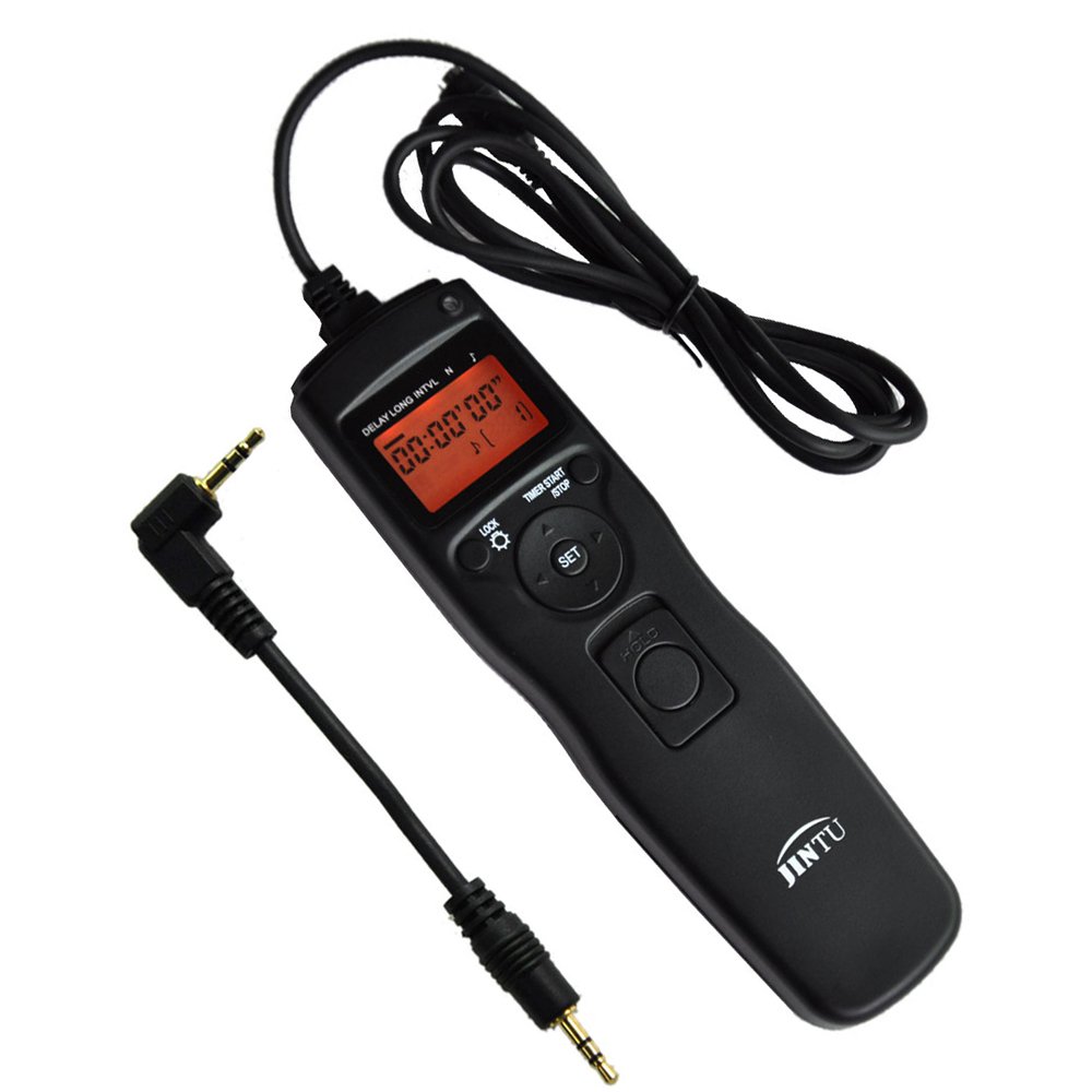Wireless Timer Remote Shutter Release for Canon DSLR Cameras - Compatible with 2000D, T7, 550D, 60D, 70D, 80D, 90D, 5D, 6D, 7D & More - Perfect for Time-Lapse, Group Photos & Long Exposure Photography